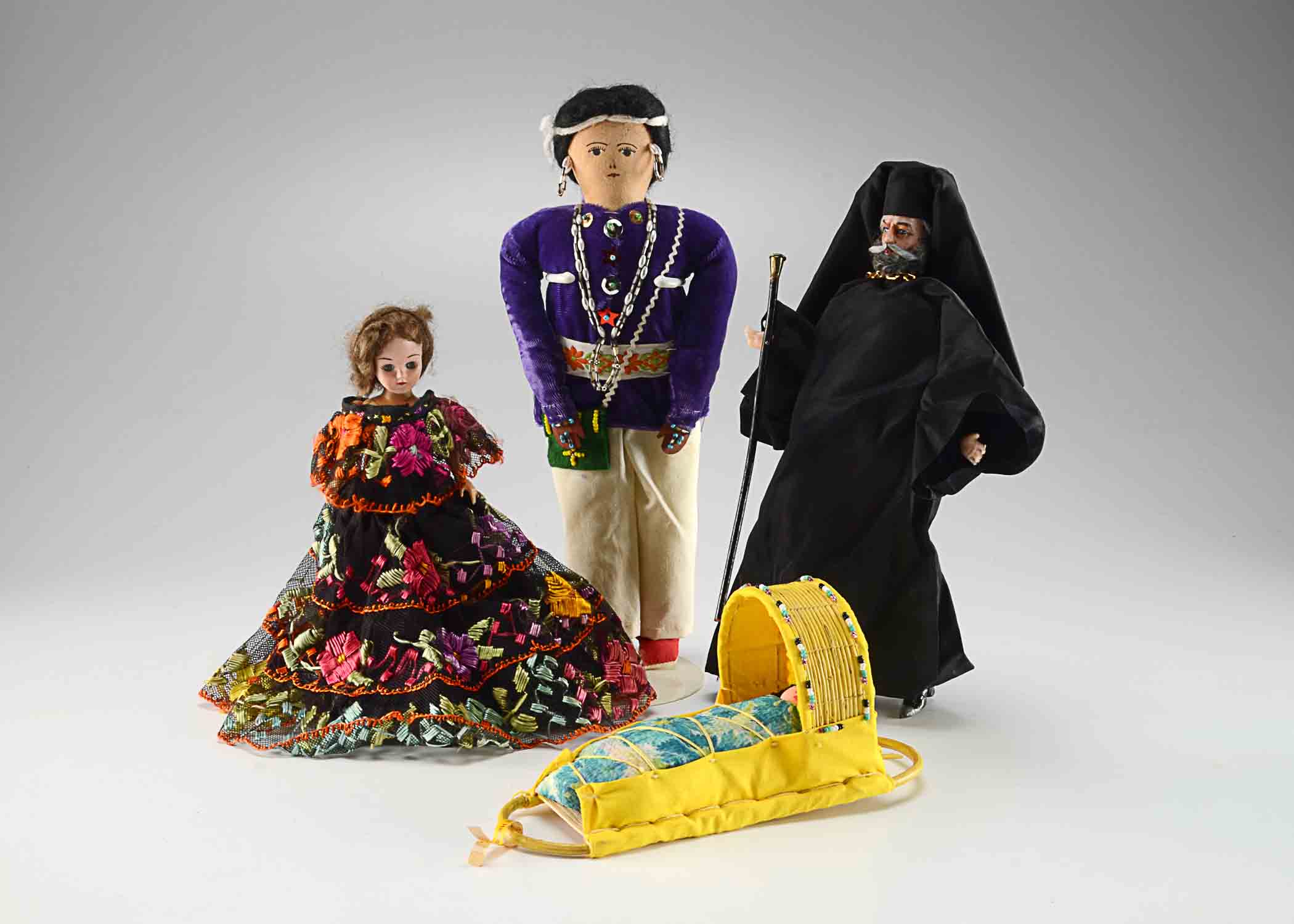 Grouping of Tourist Dolls