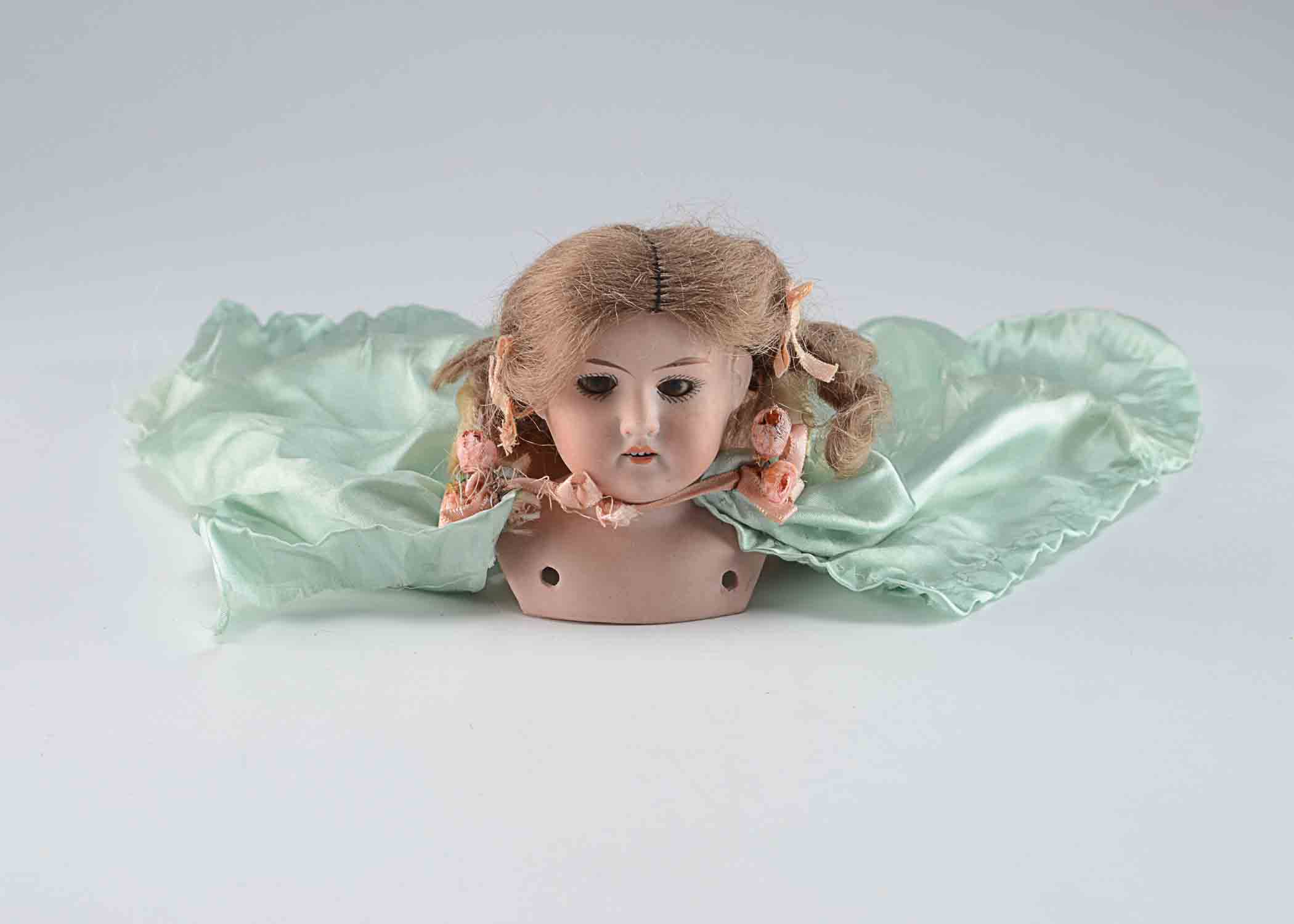 Bisque German Doll Head