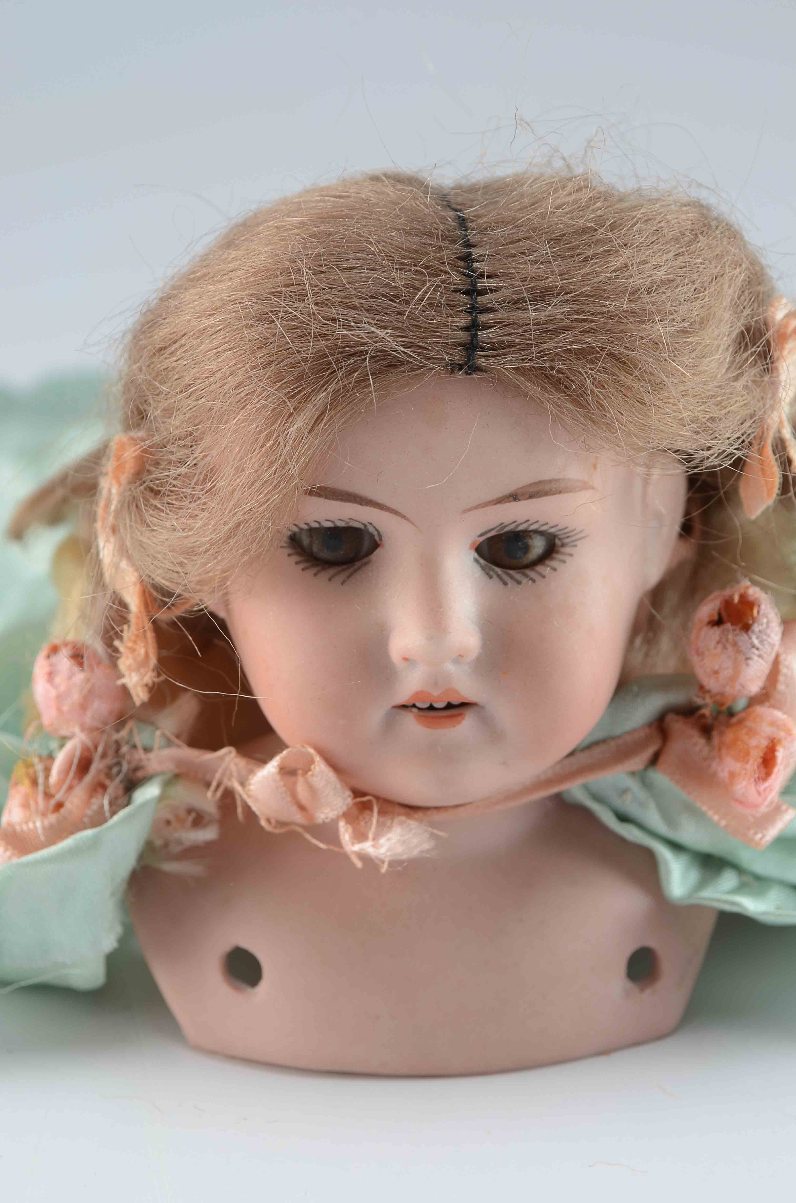 Bisque German Doll Head