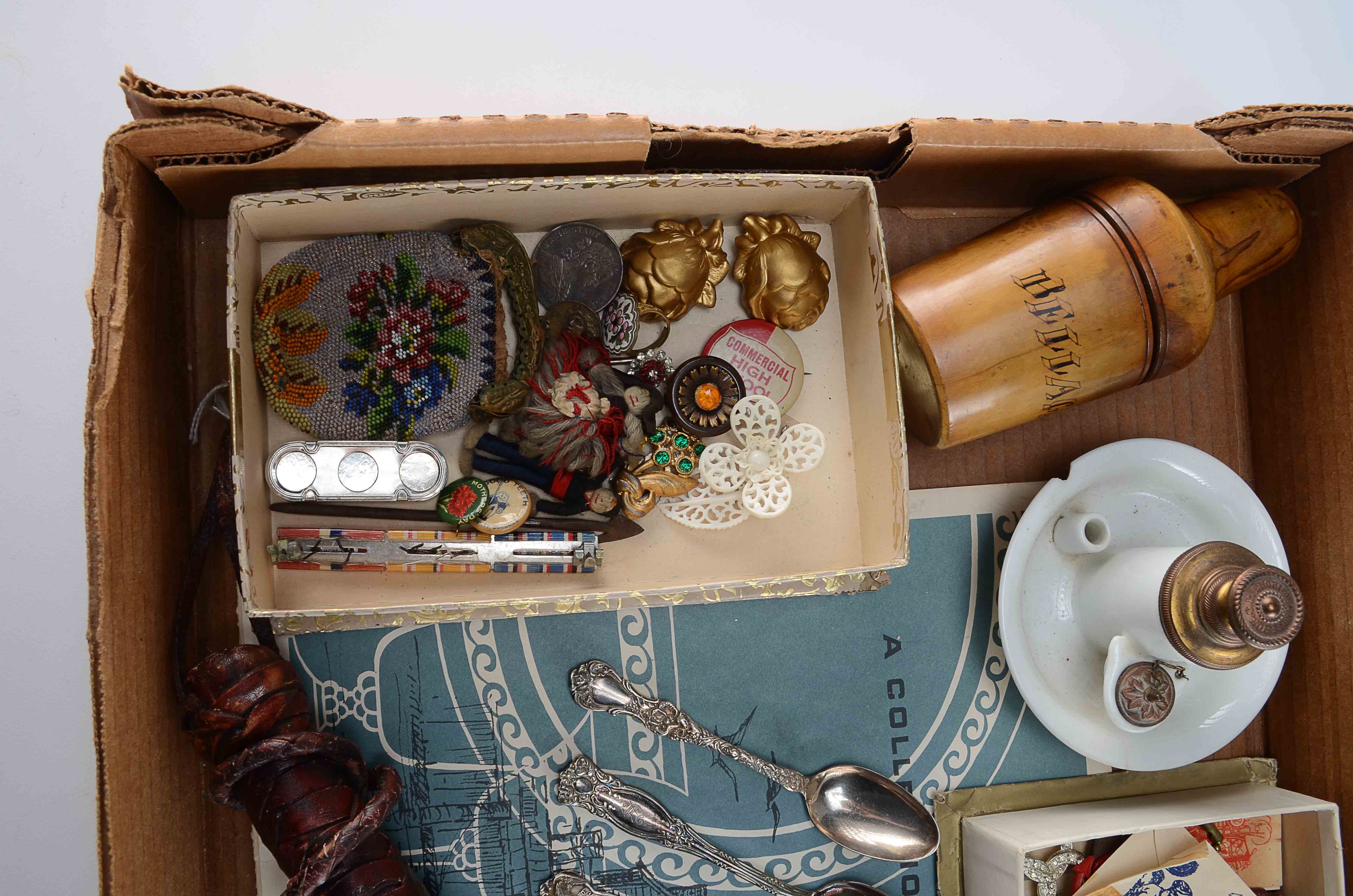 Box Lot of Vintage Items