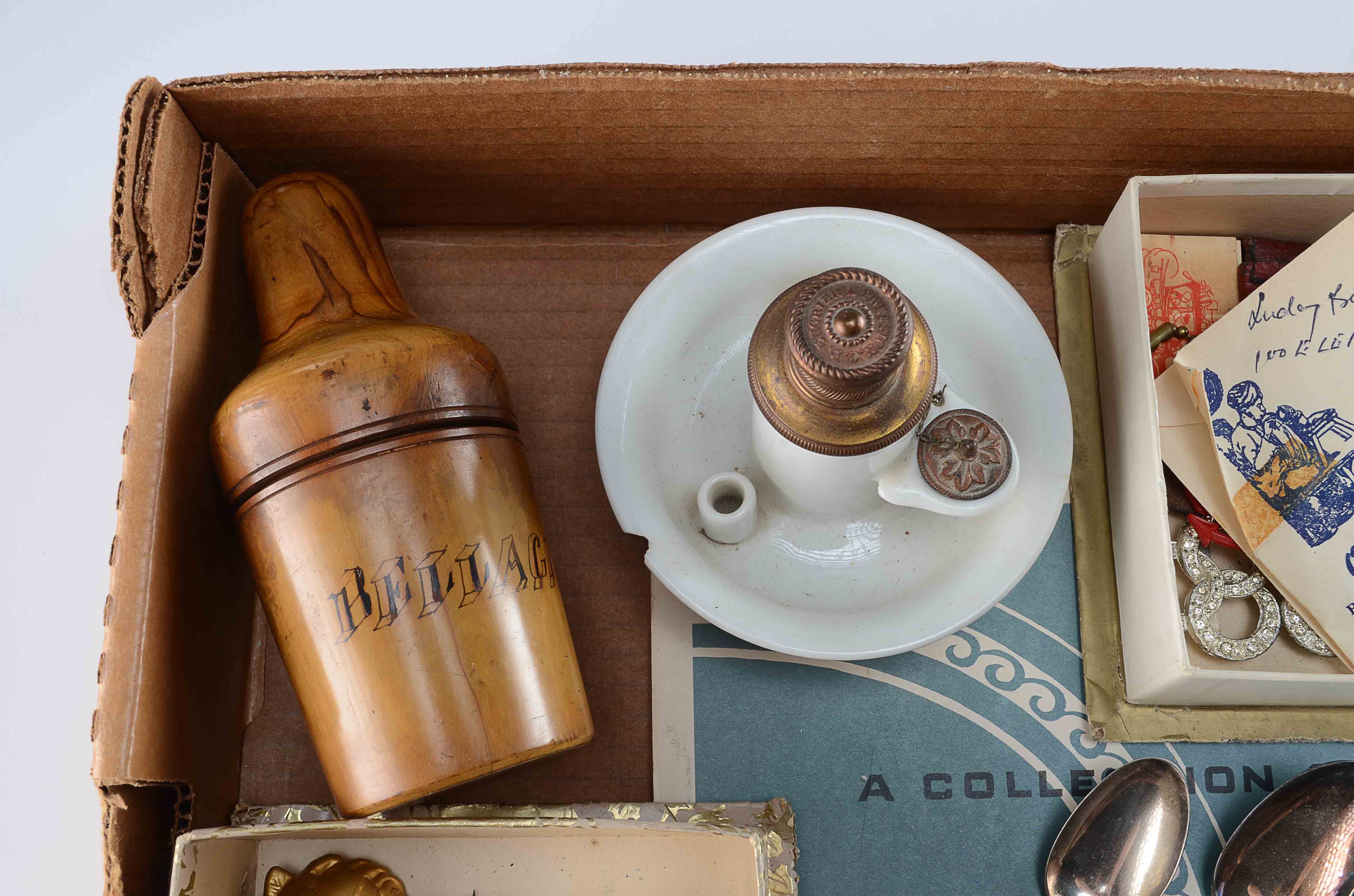 Box Lot of Vintage Items