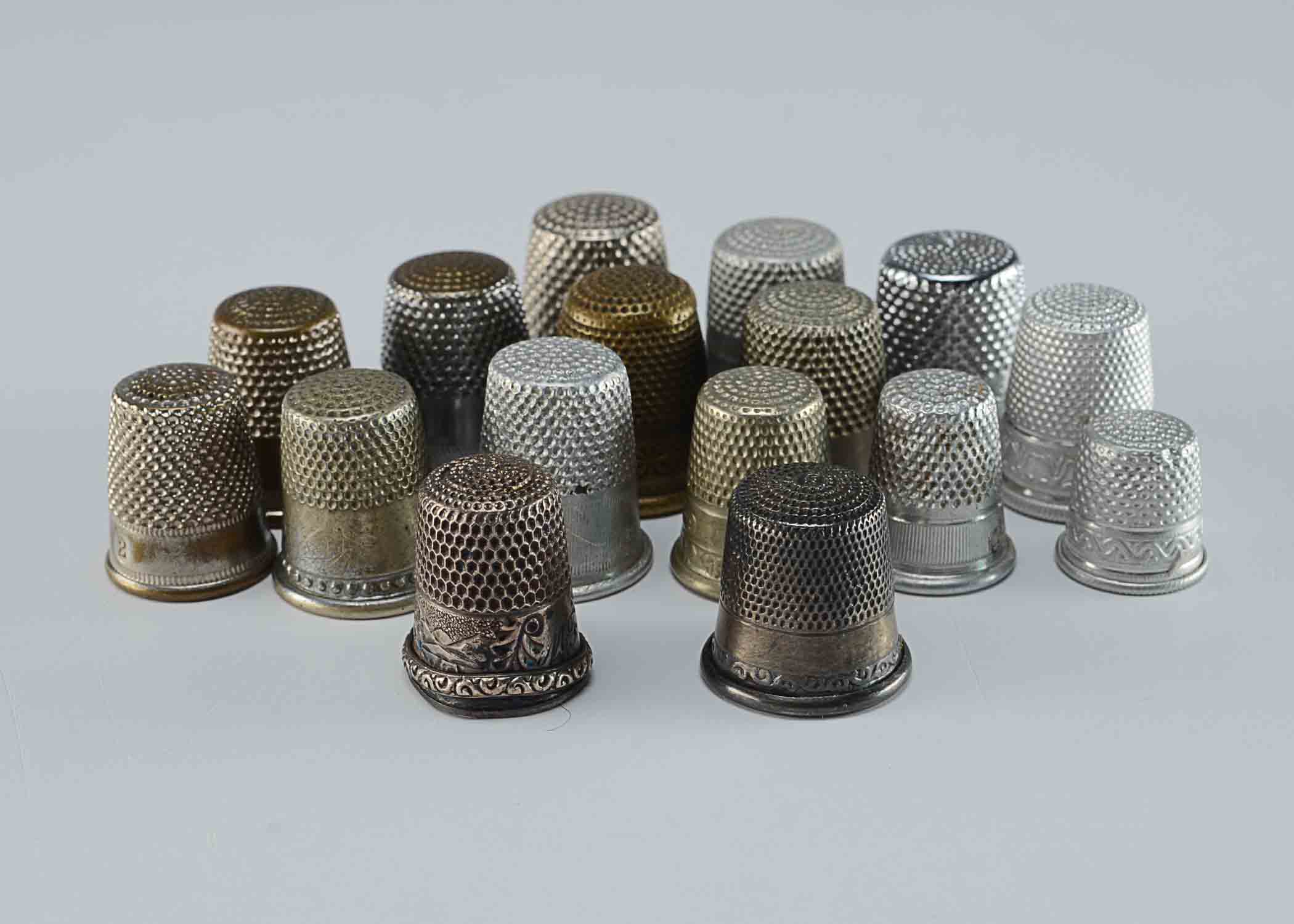 Collection of Vintage Thimbles