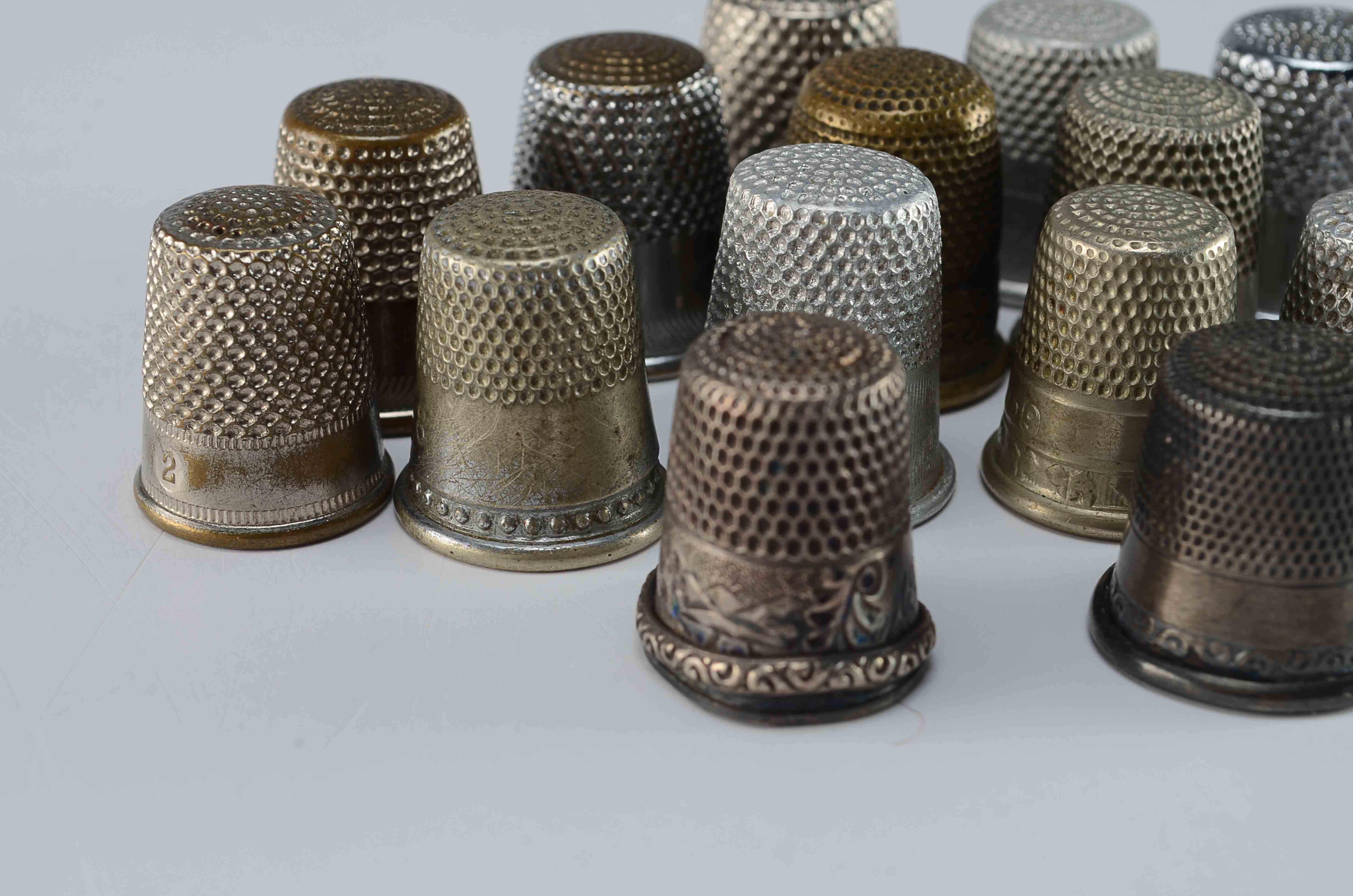 Collection of Vintage Thimbles