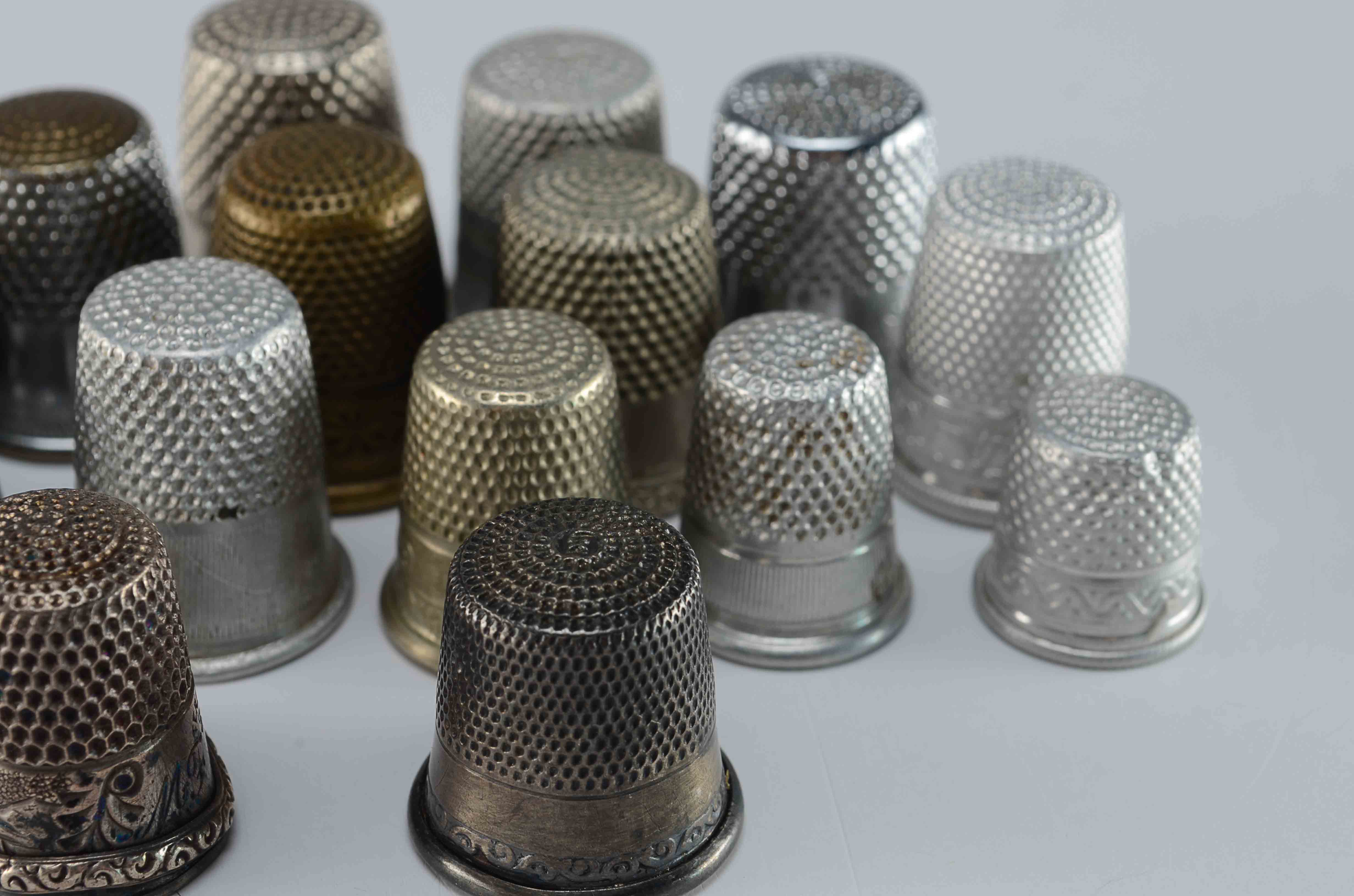 Collection of Vintage Thimbles