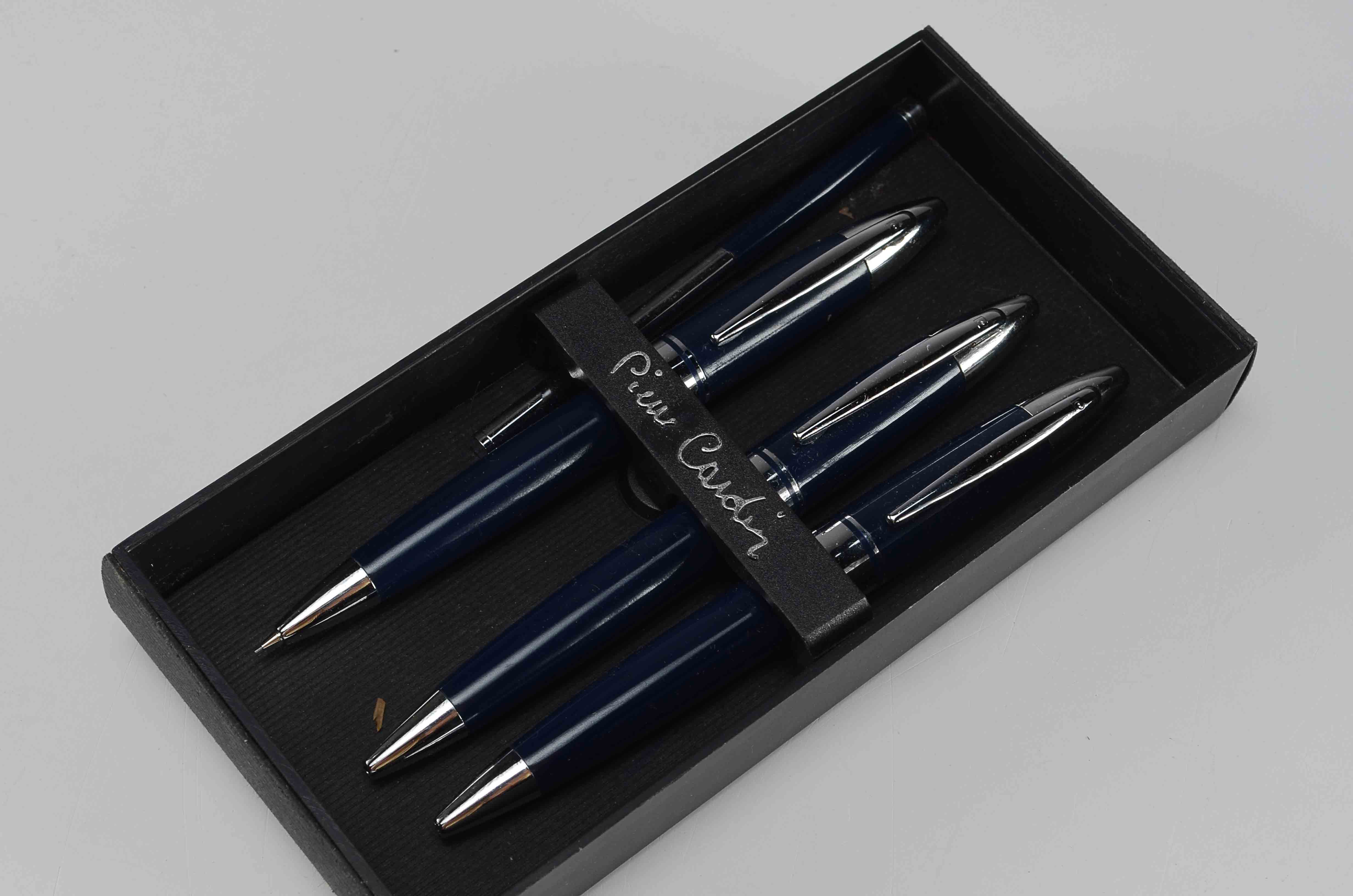 Trio of Pen & Pencil Desk Sets