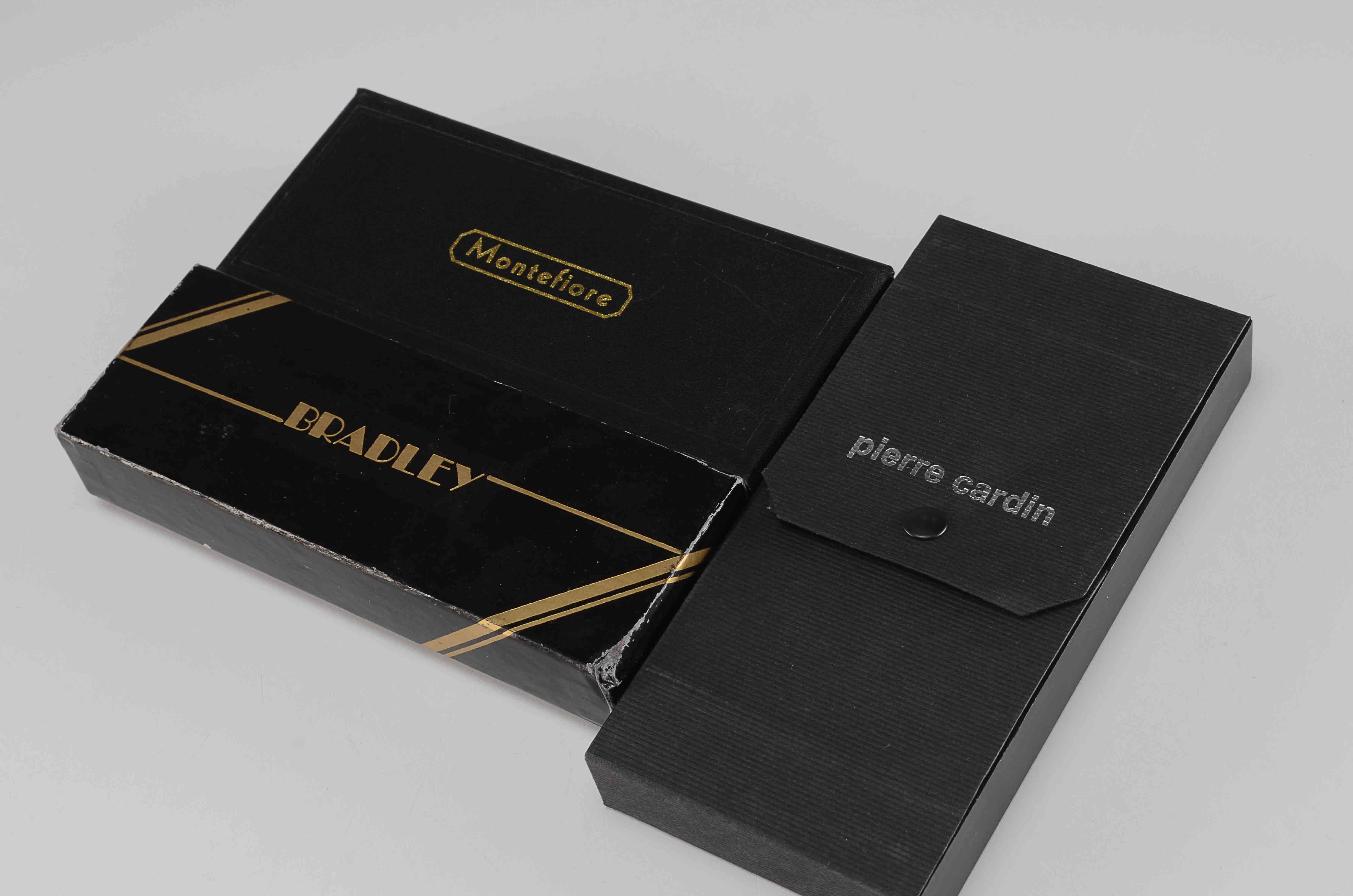 Trio of Pen & Pencil Desk Sets