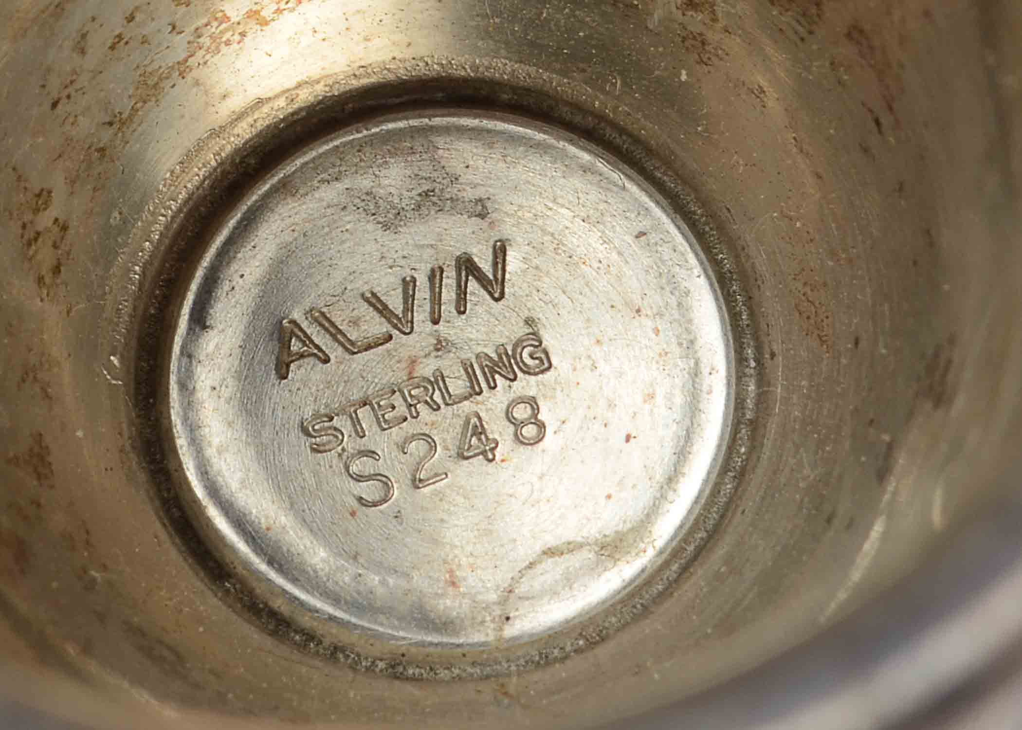 Sterling Silver Jigger and Sugar Lid