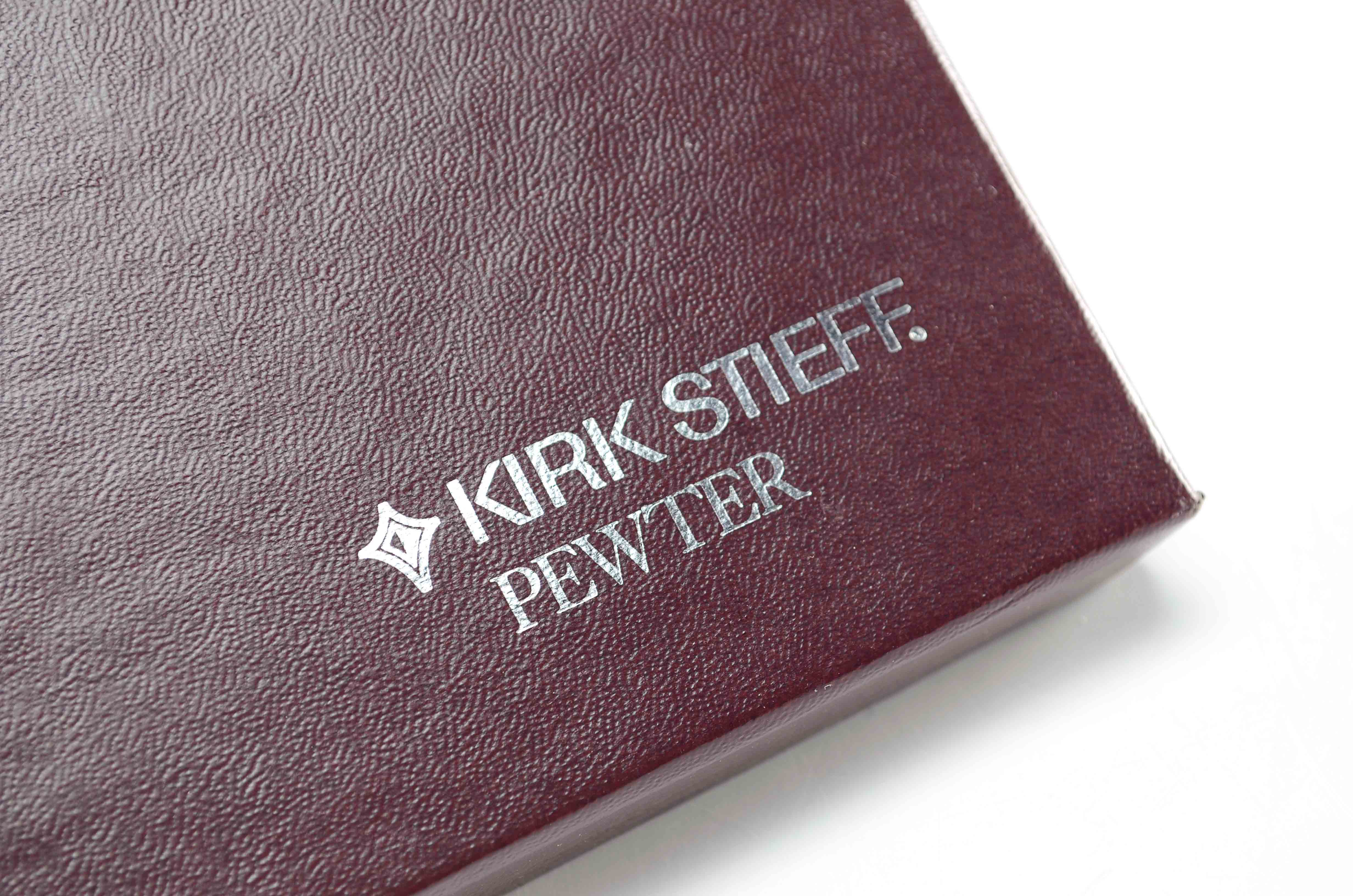 Stieff Pewter Decanter Labels