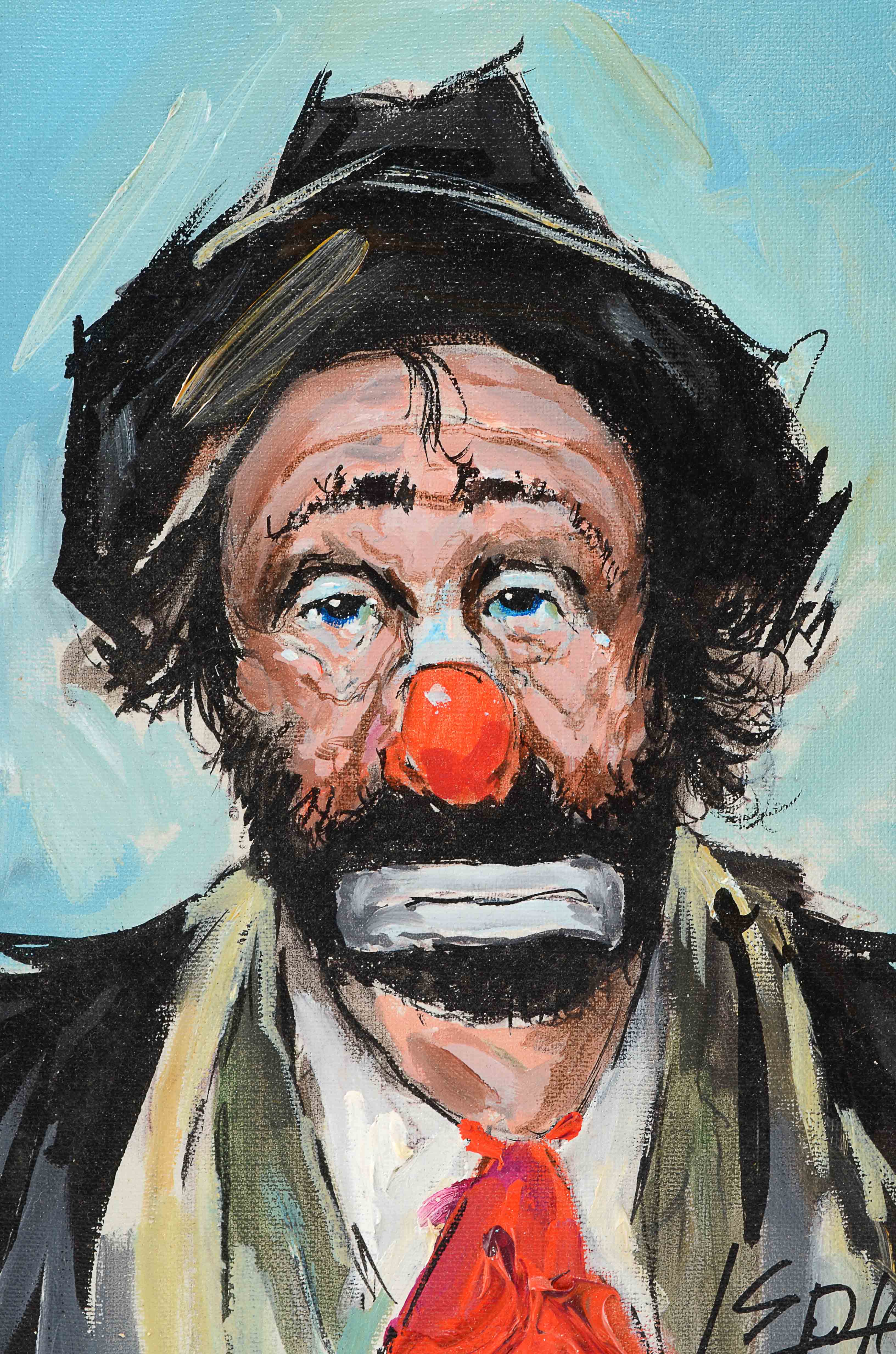 Original Louis Spiegel Oil on Canvas 