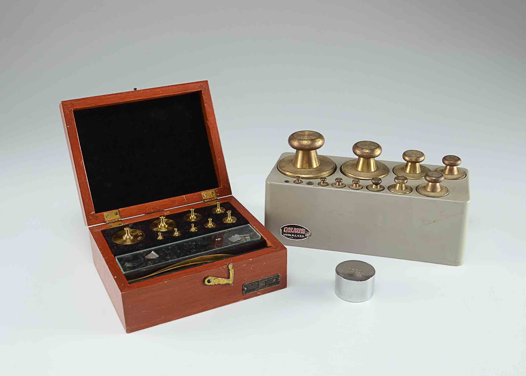 Collection of Scientific Weights