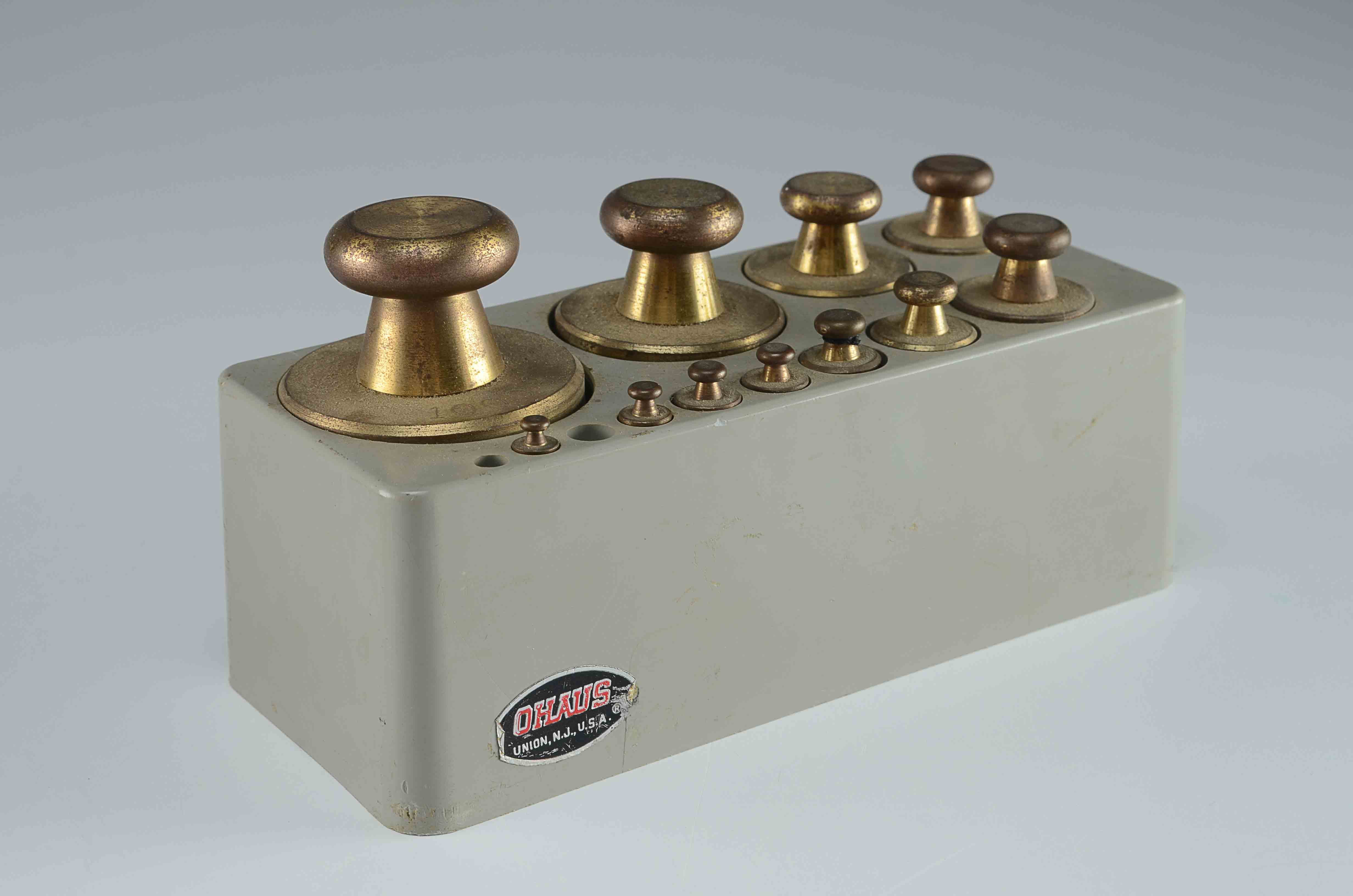 Collection of Scientific Weights