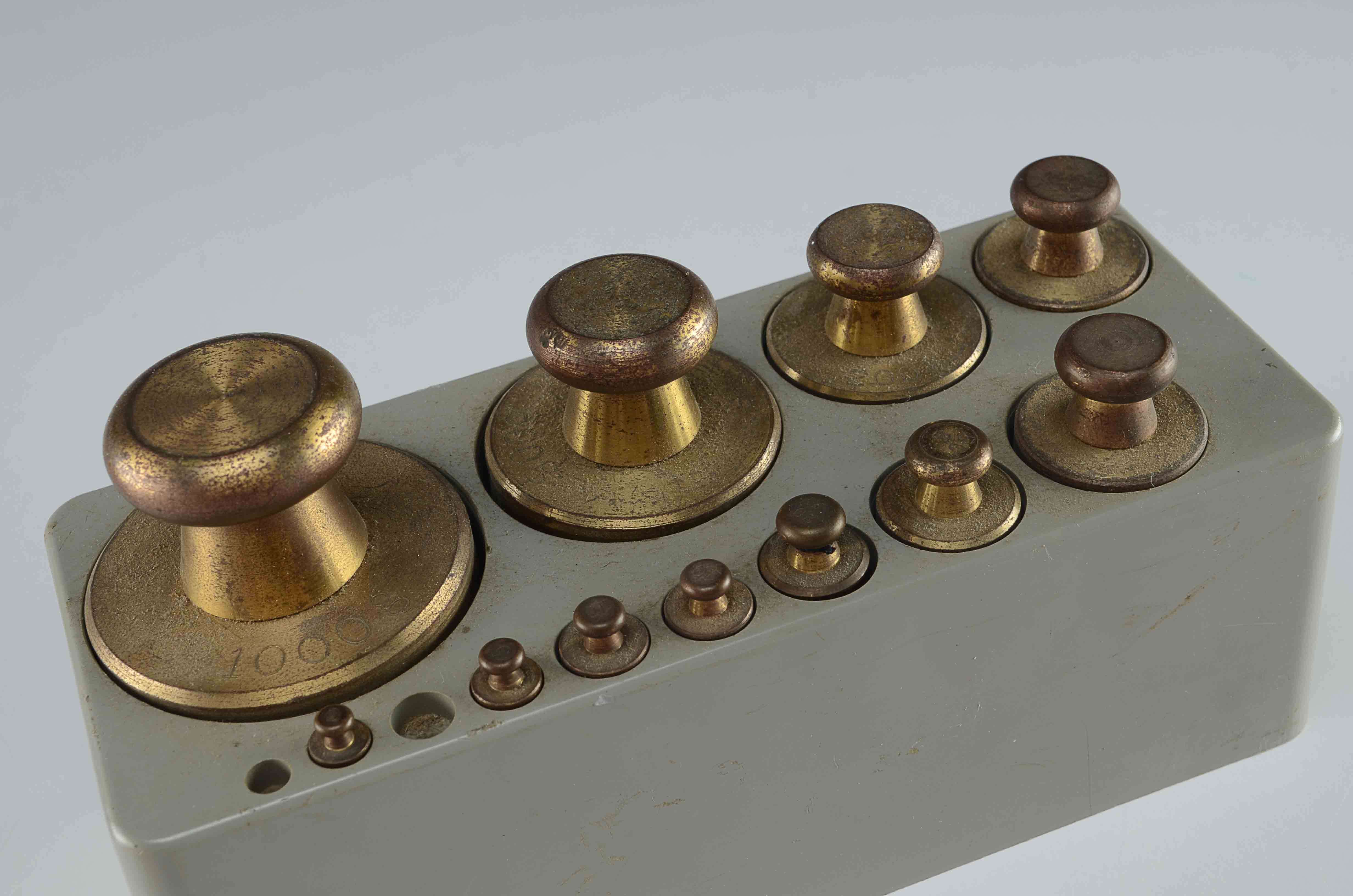 Collection of Scientific Weights