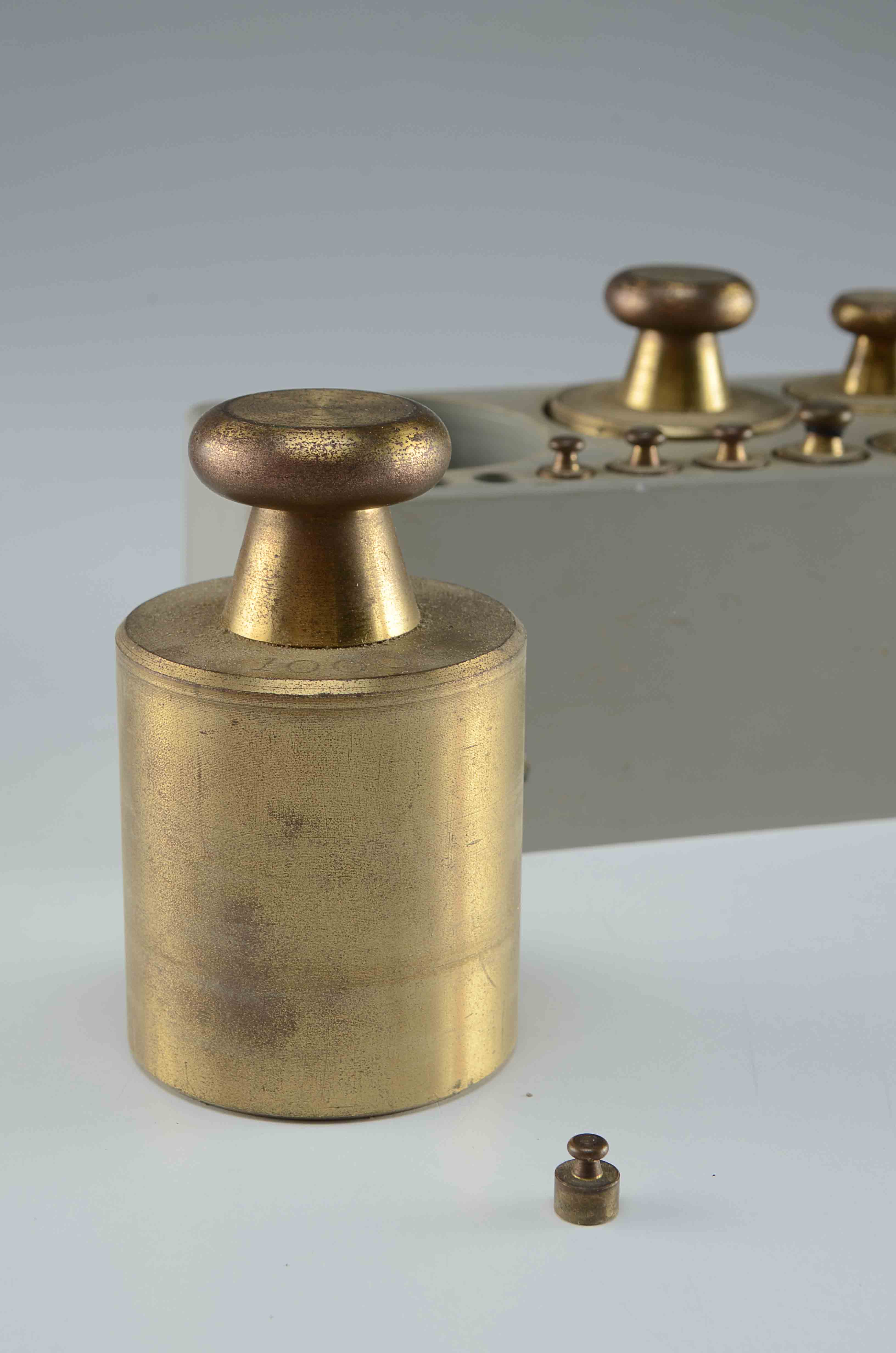 Collection of Scientific Weights