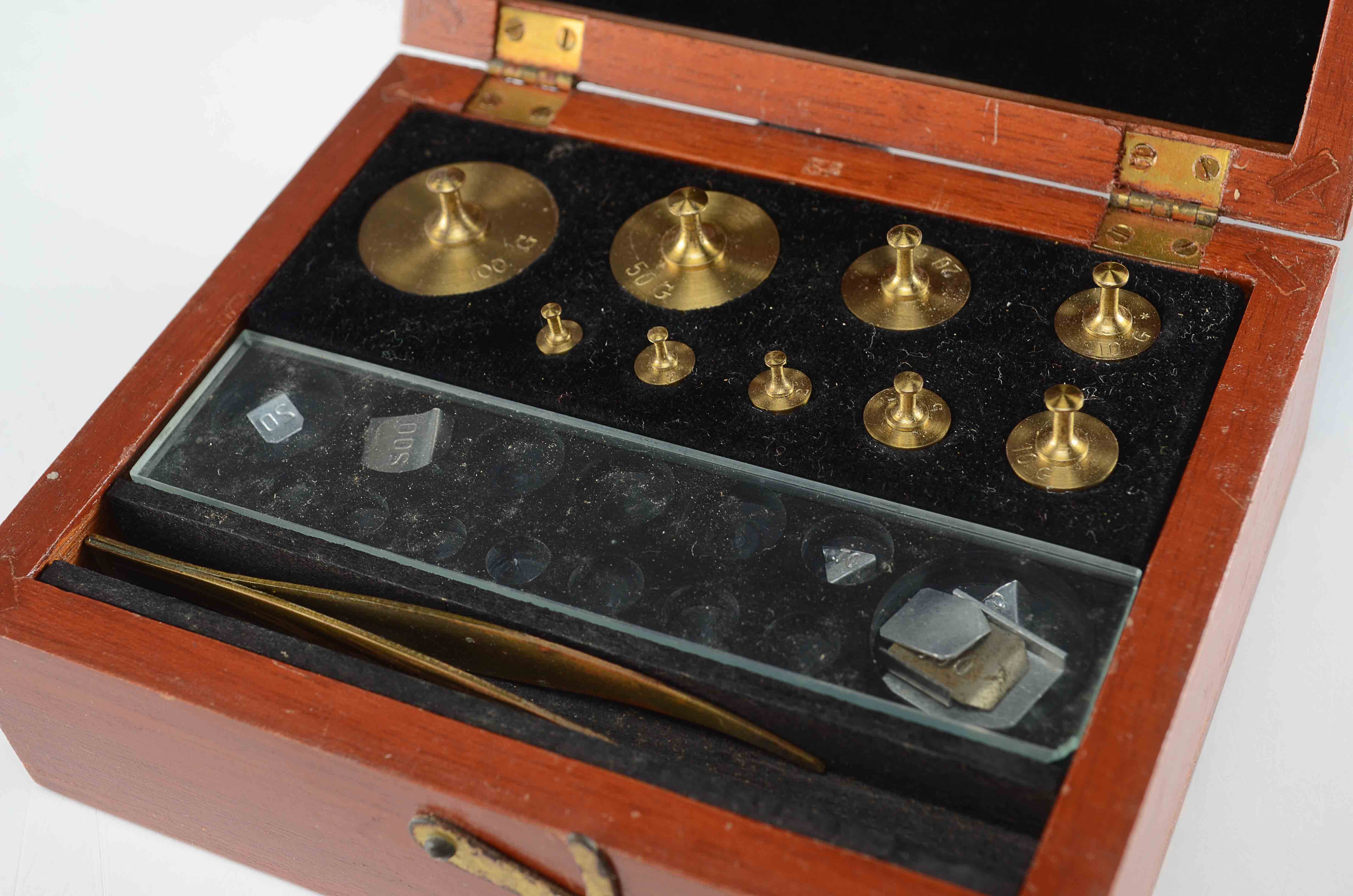 Collection of Scientific Weights