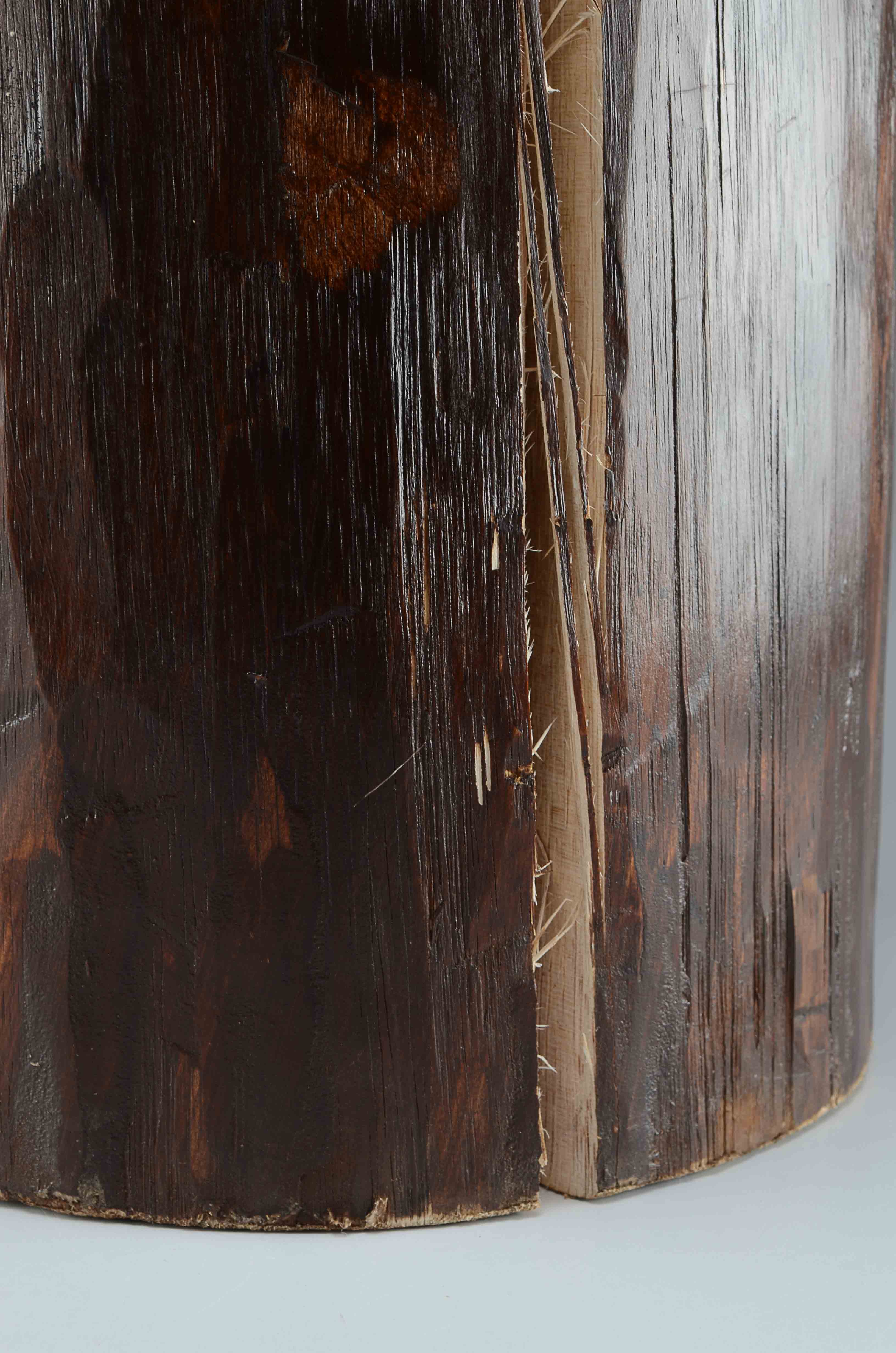 Solid Wood Tribal Carving