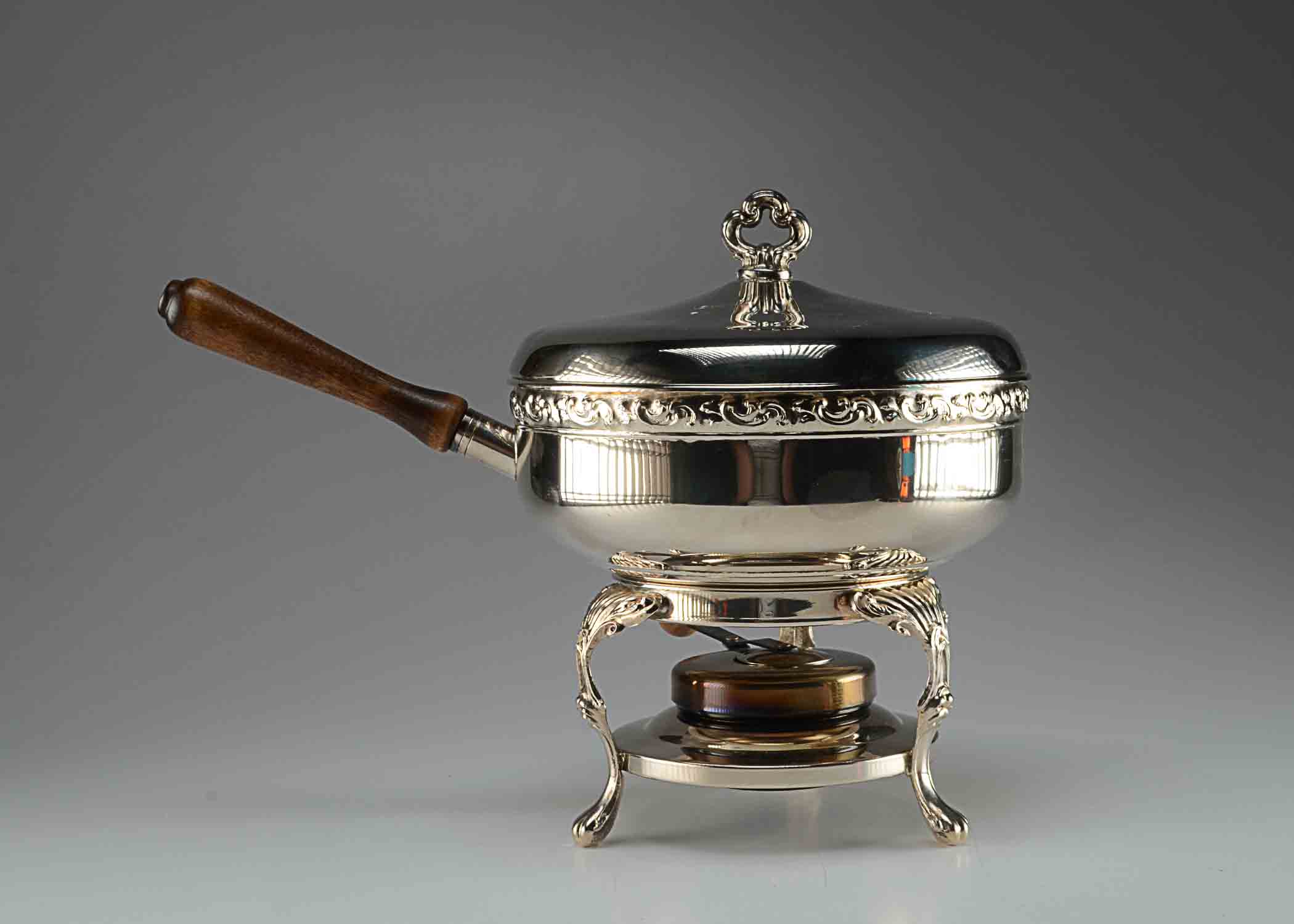 Gorham Silverplate Chafing Dish and Heating Element