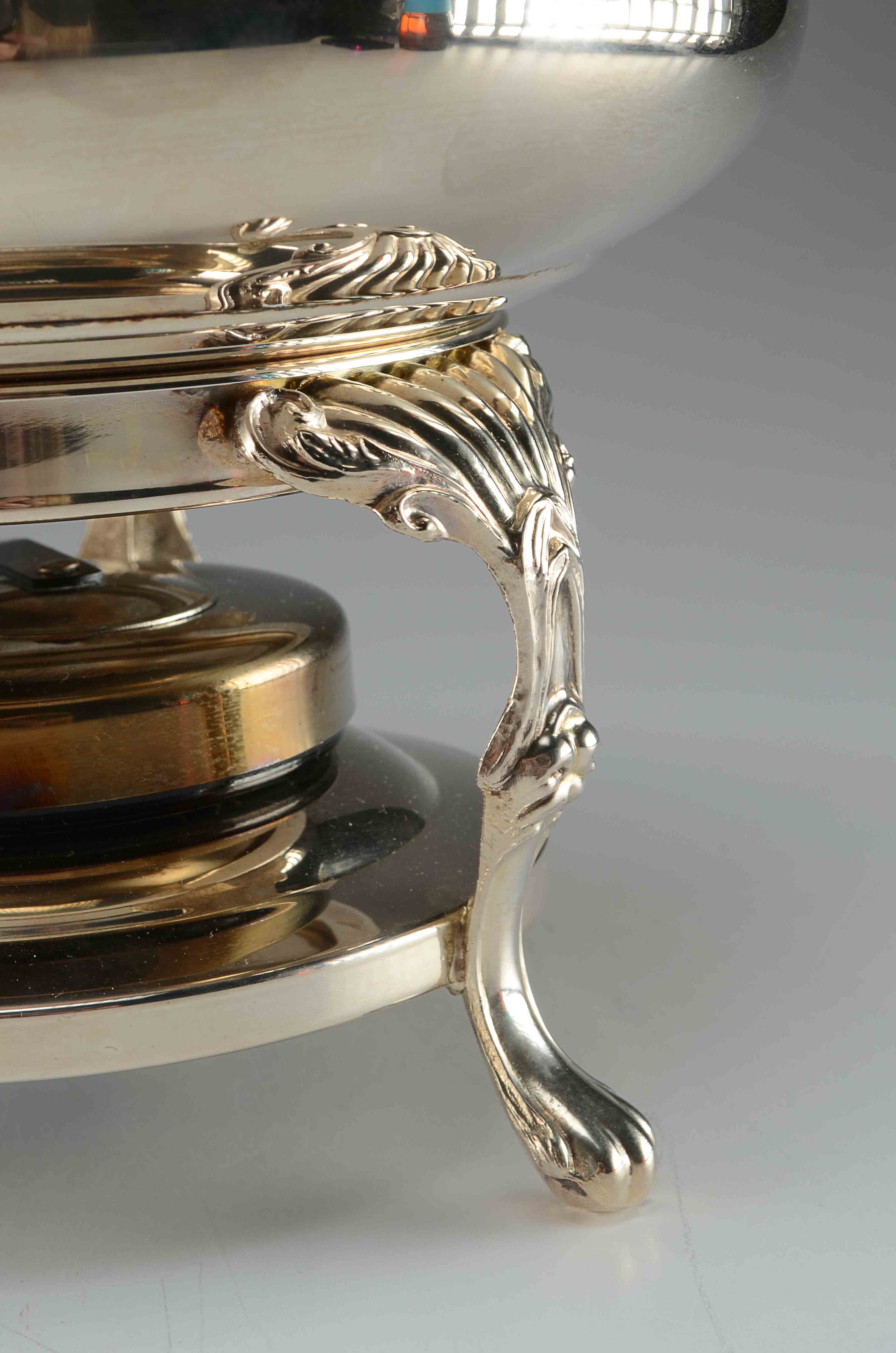 Gorham Silverplate Chafing Dish and Heating Element