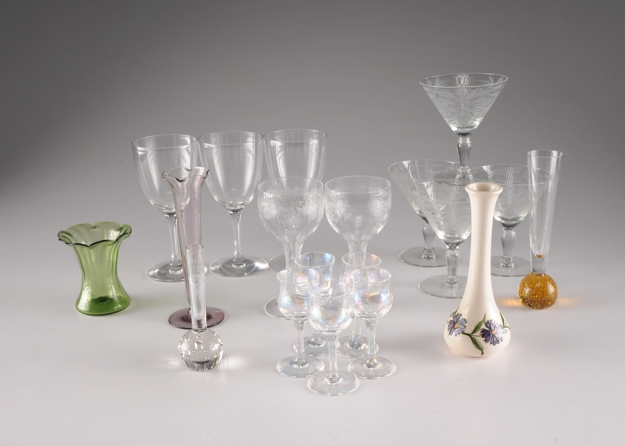 Assorted Glass Ware