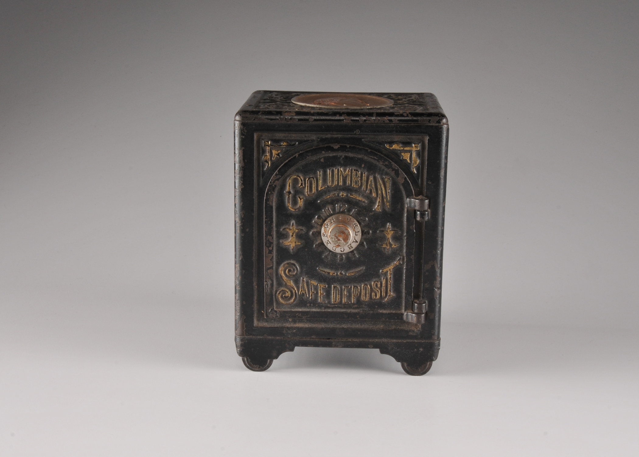 Vintage Columbian Safe Deposit Box