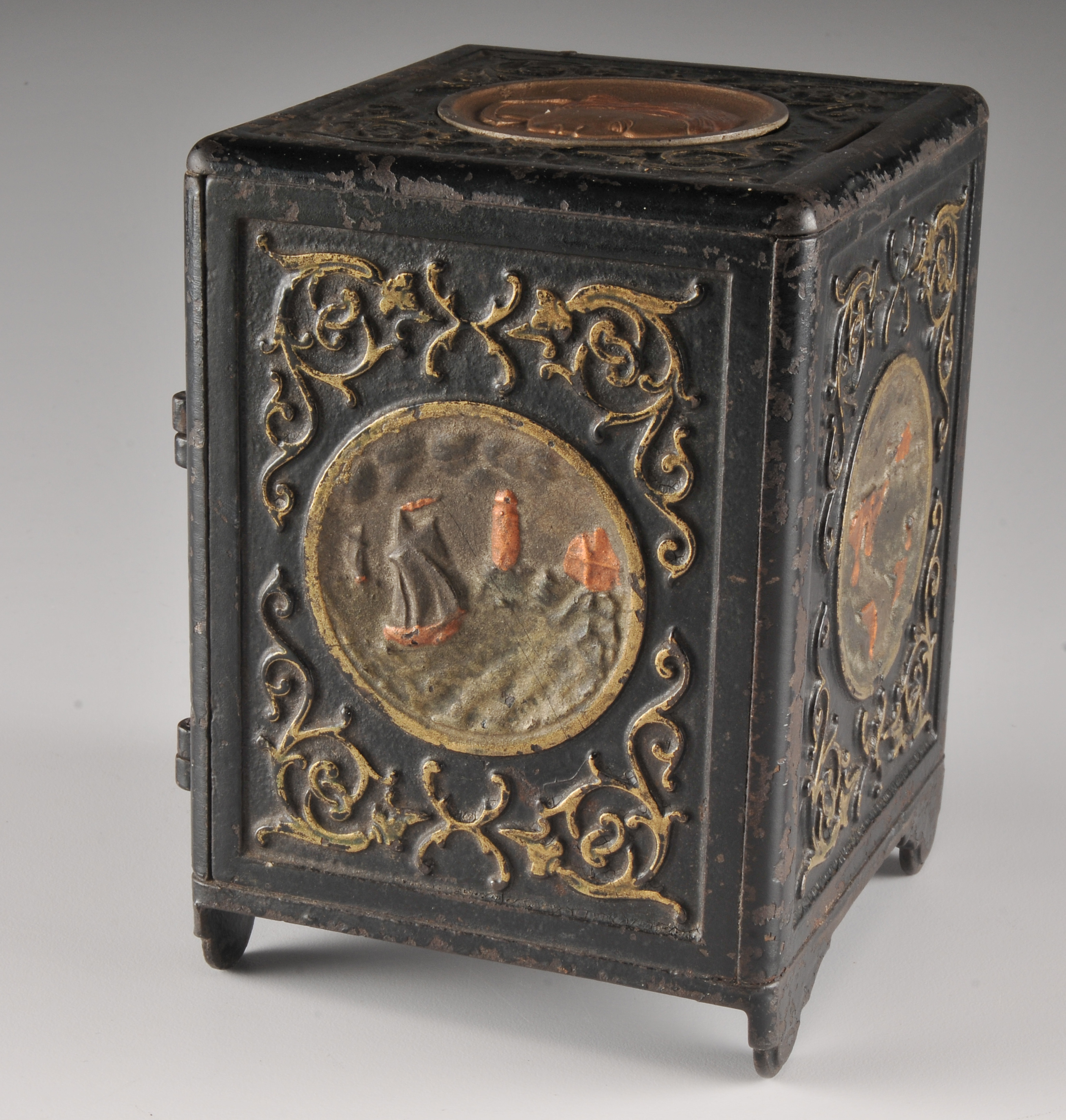 Vintage Columbian Safe Deposit Box