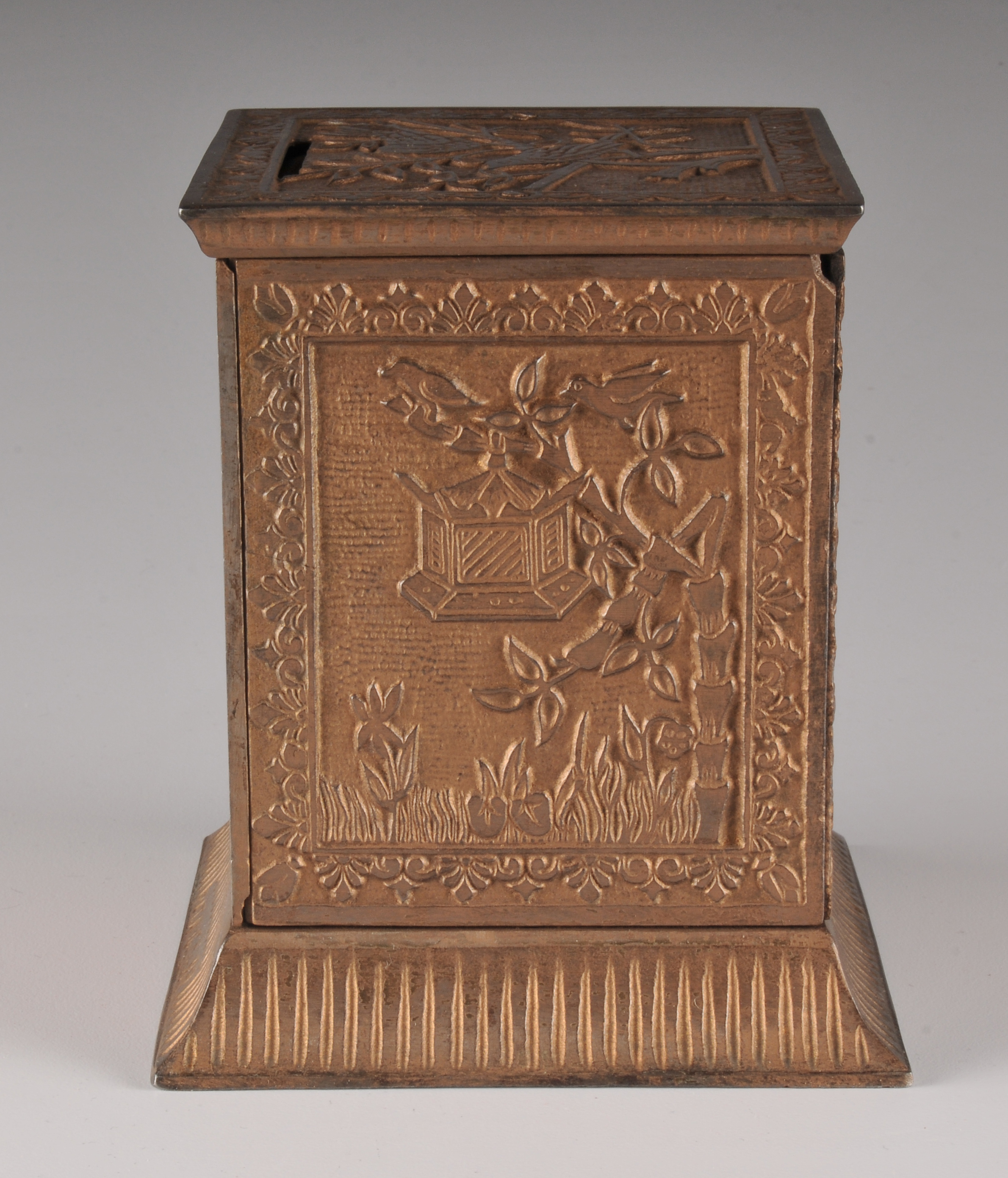 Cast Iron Japanese Safe Deposit Box