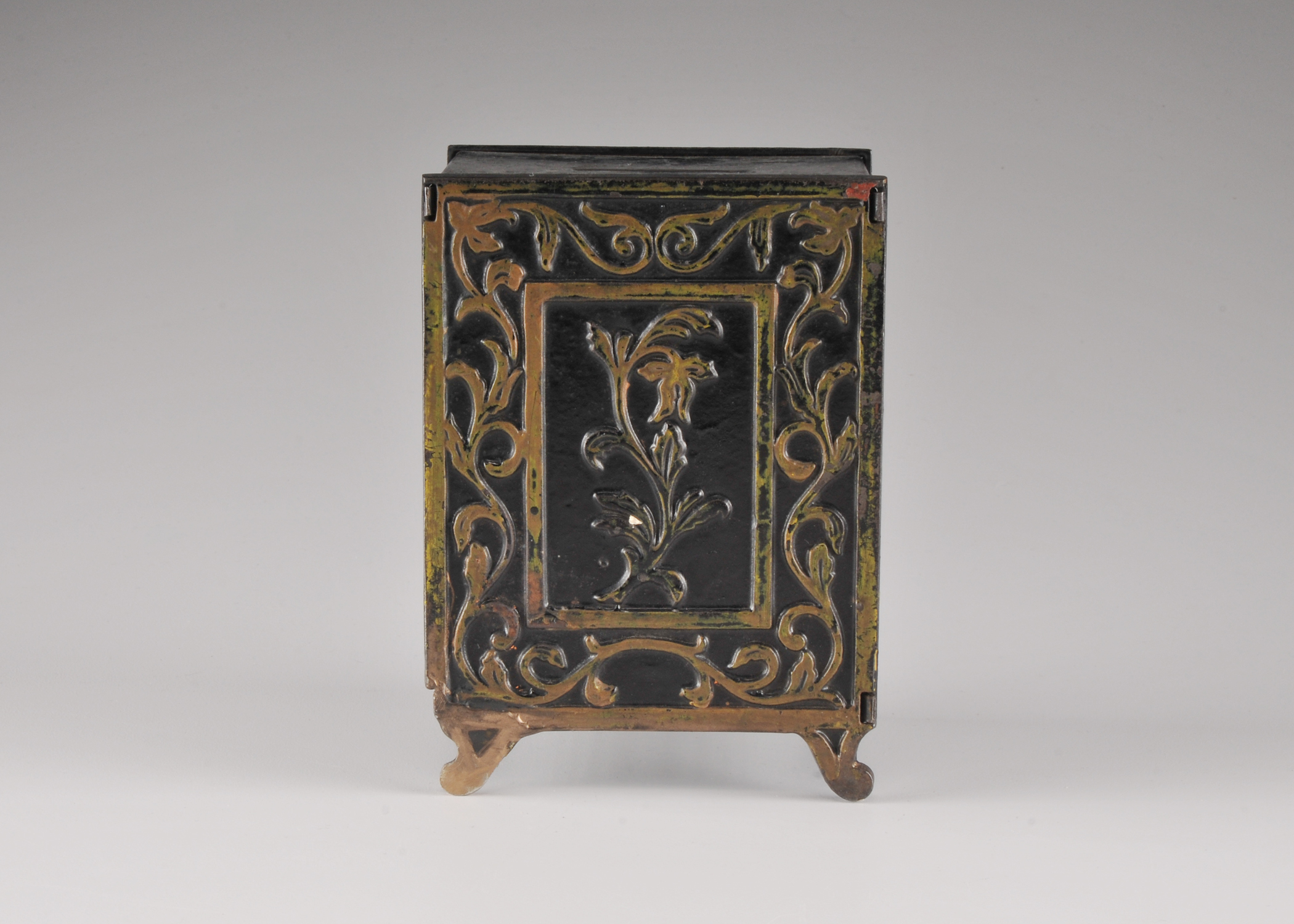 Cast Iron National Safe Deposit Box 