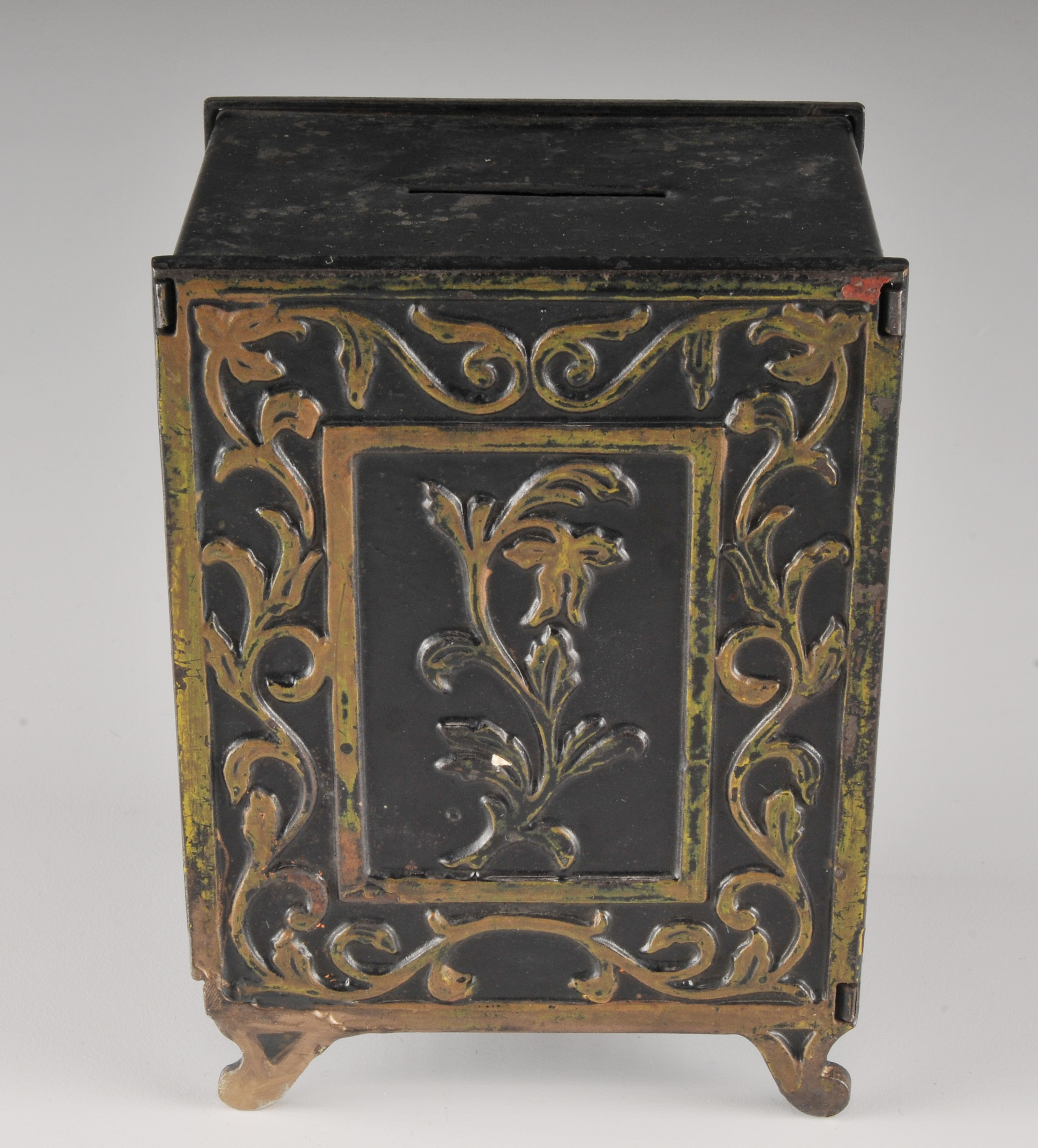 Cast Iron National Safe Deposit Box 