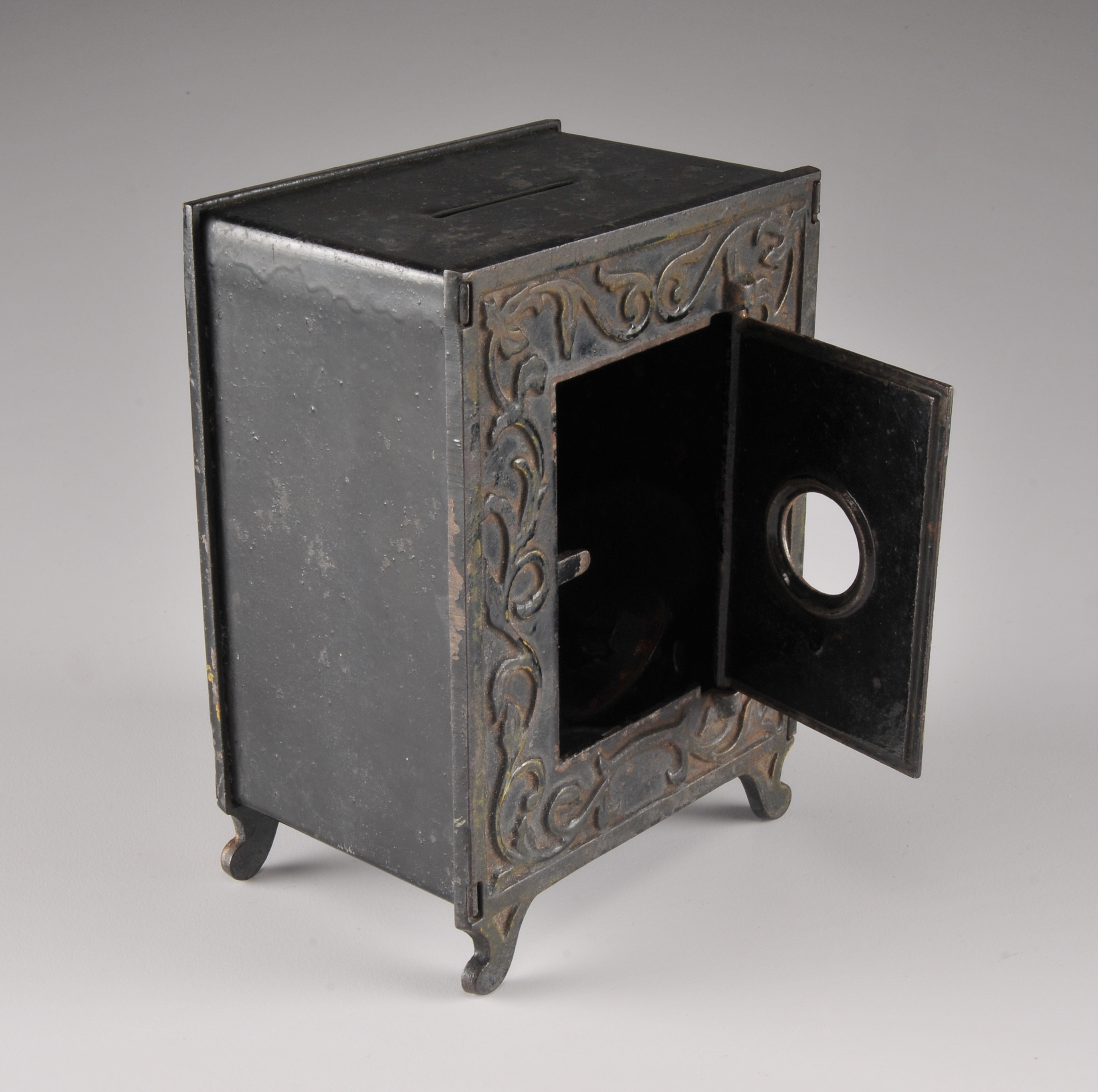 Cast Iron National Safe Deposit Box 