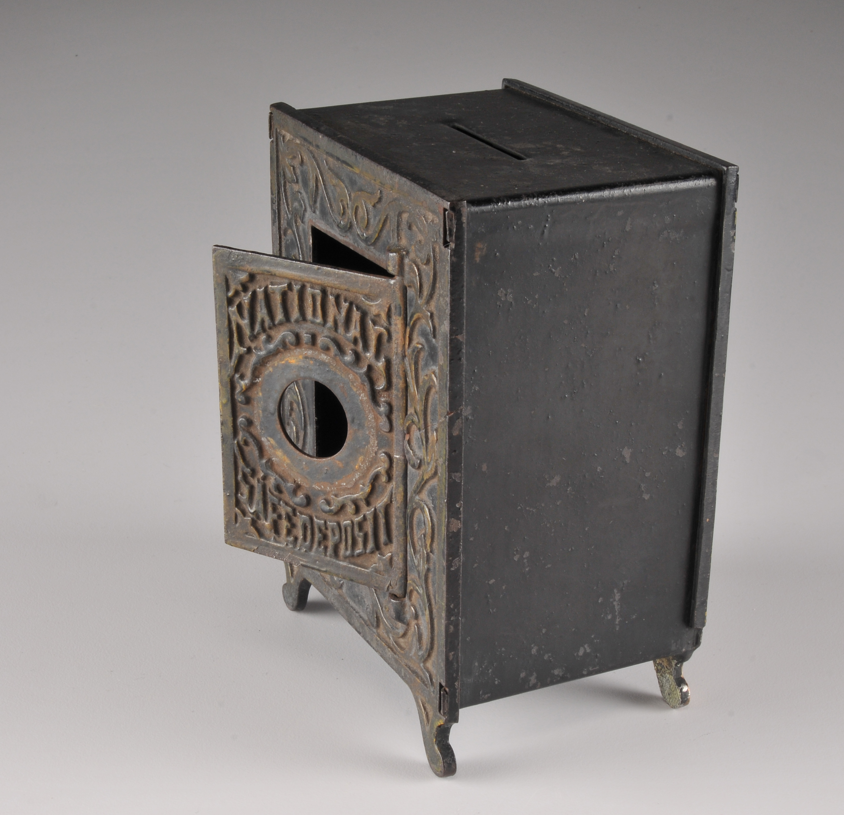 Cast Iron National Safe Deposit Box 