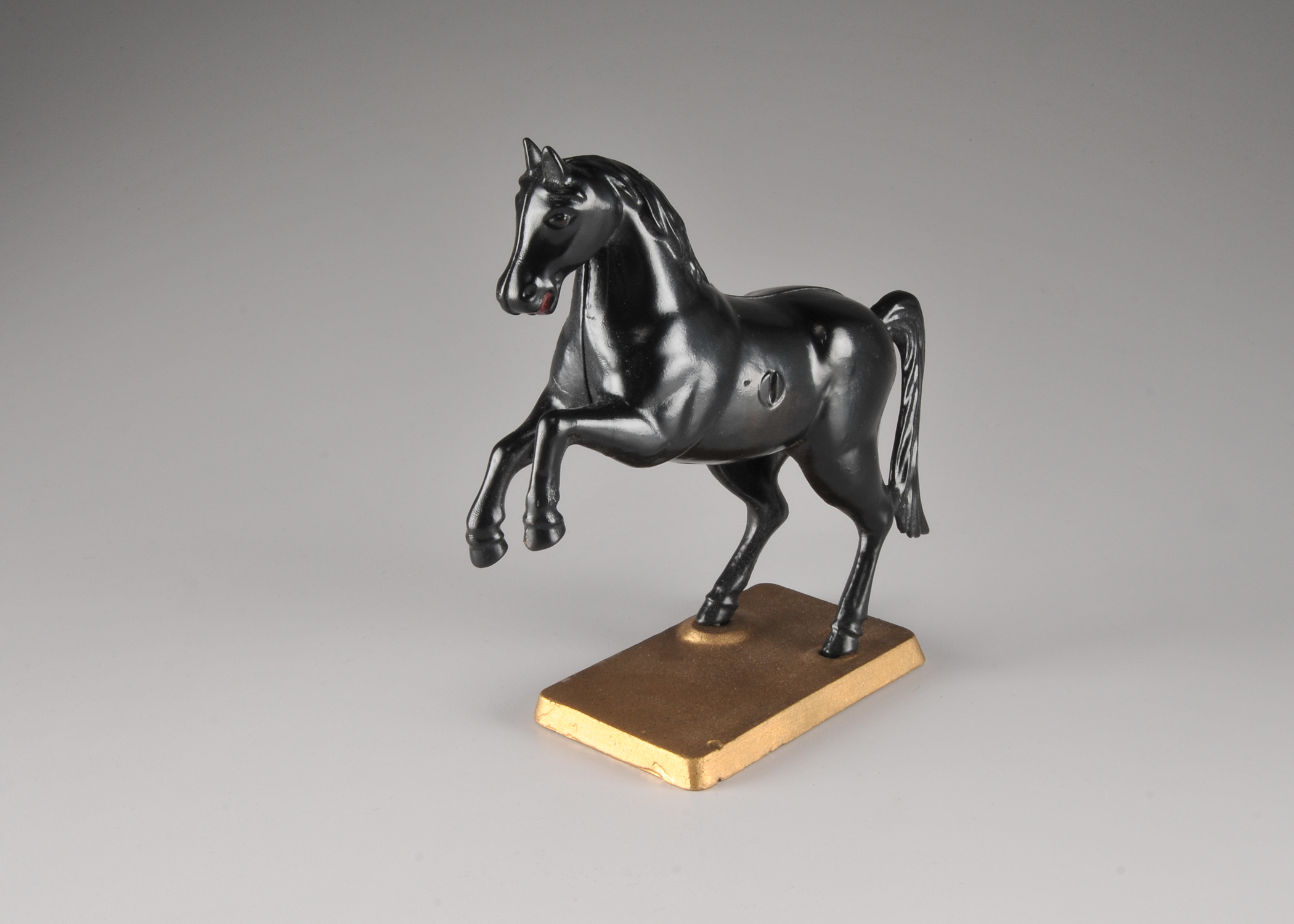Cast Iron Black Horse Money Bank