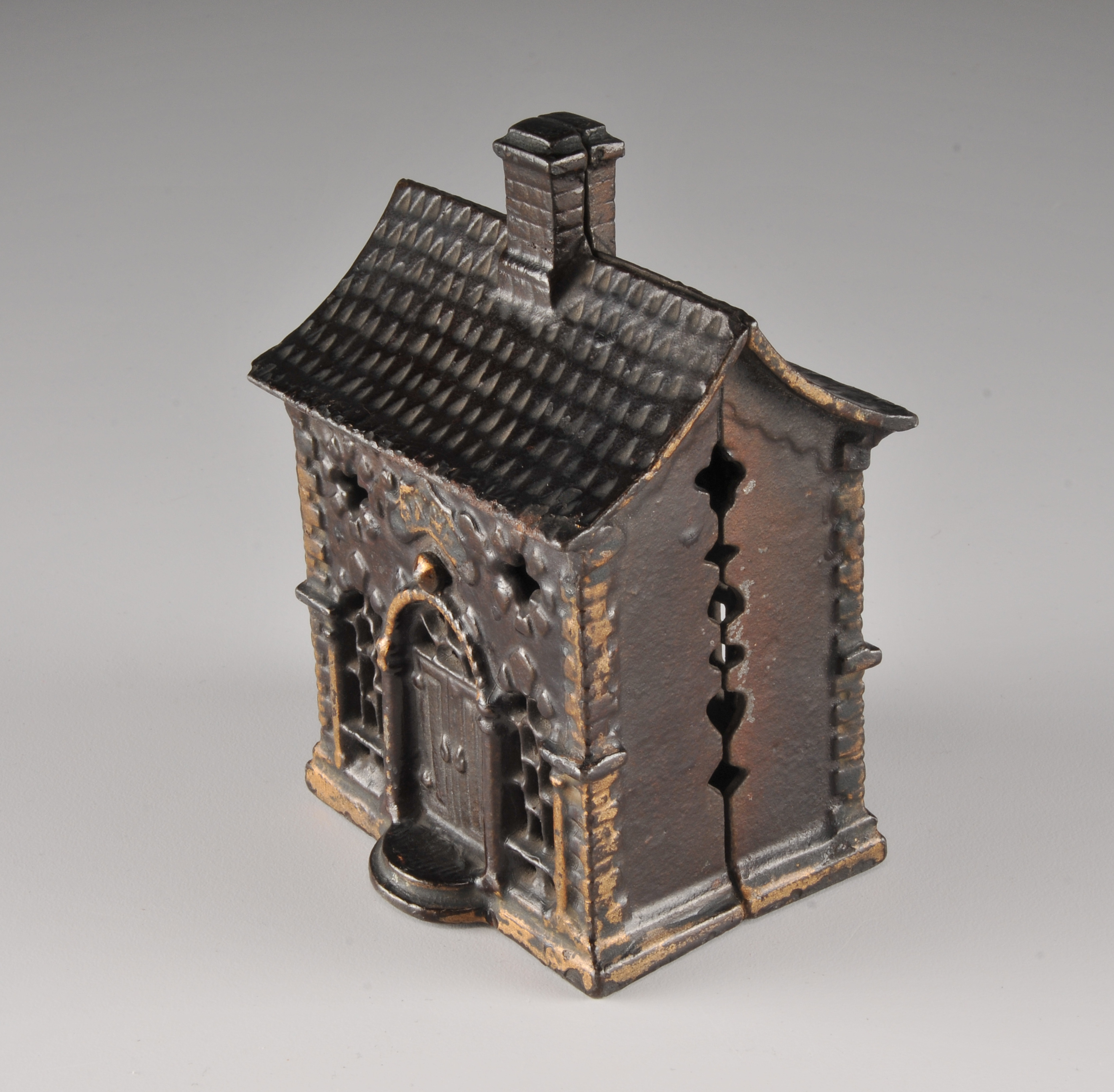 Vintage Cast Iron Still Money Bank