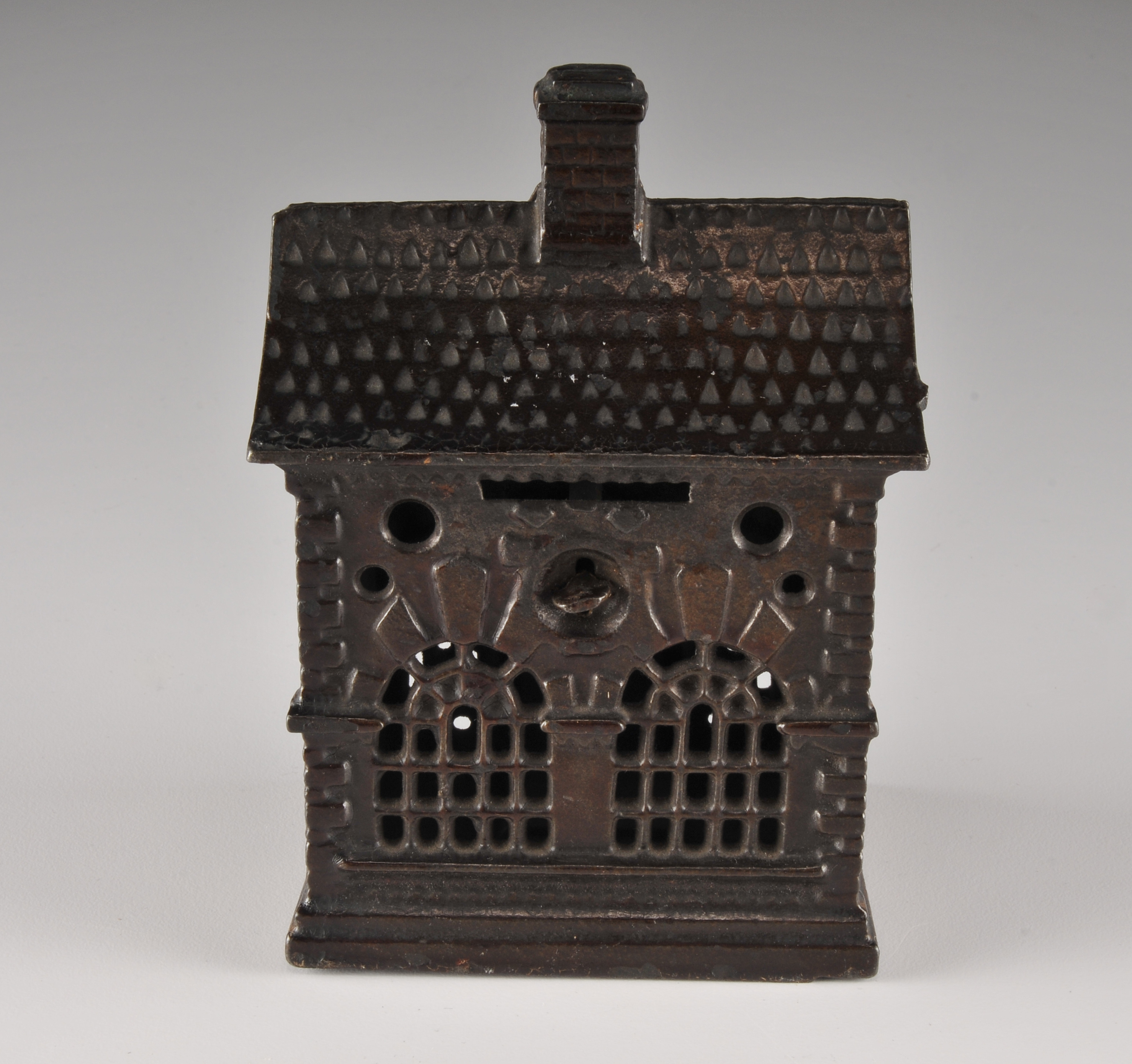 Vintage Cast Iron Still Money Bank