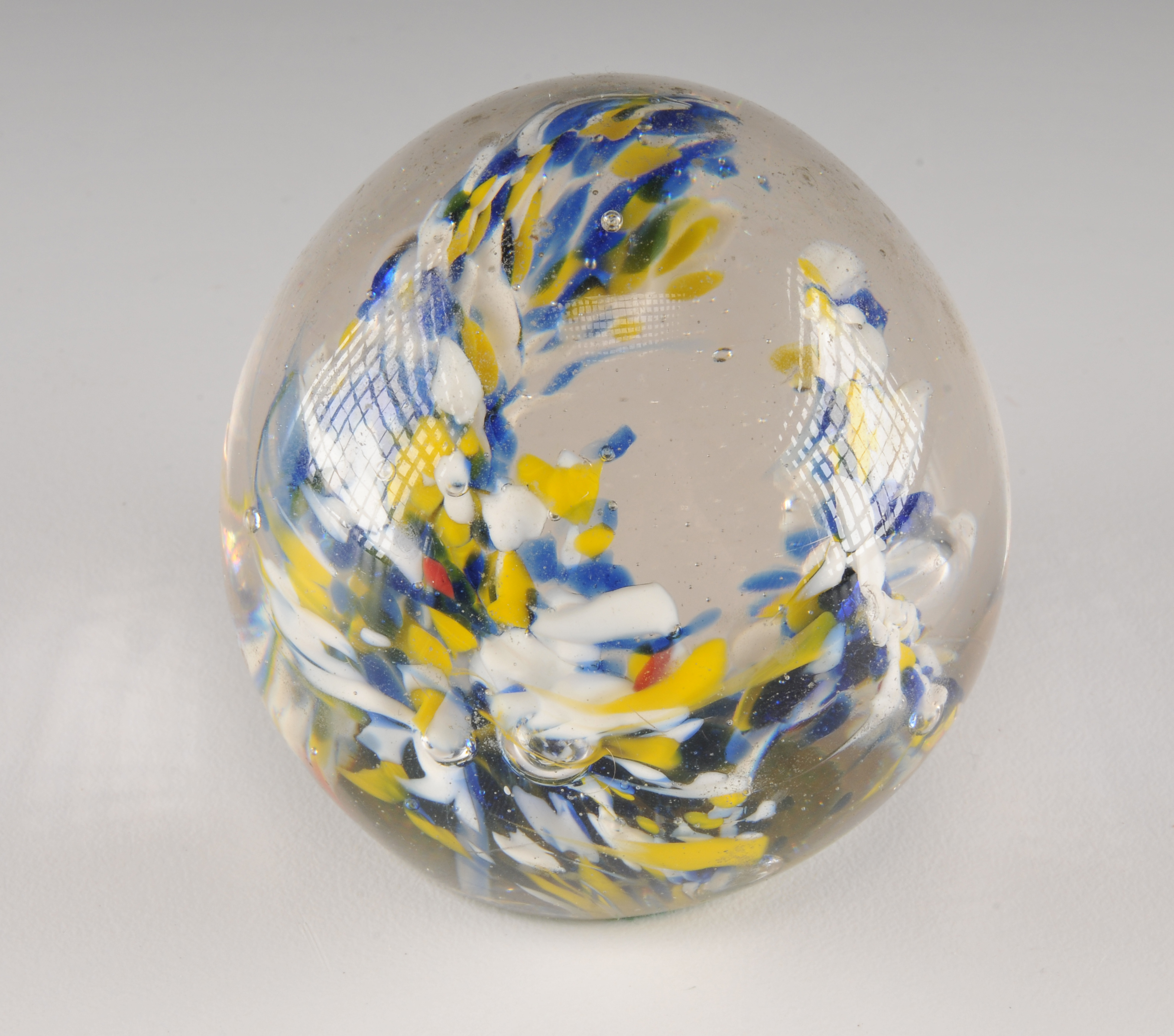 Trio of Colorful Paperweights