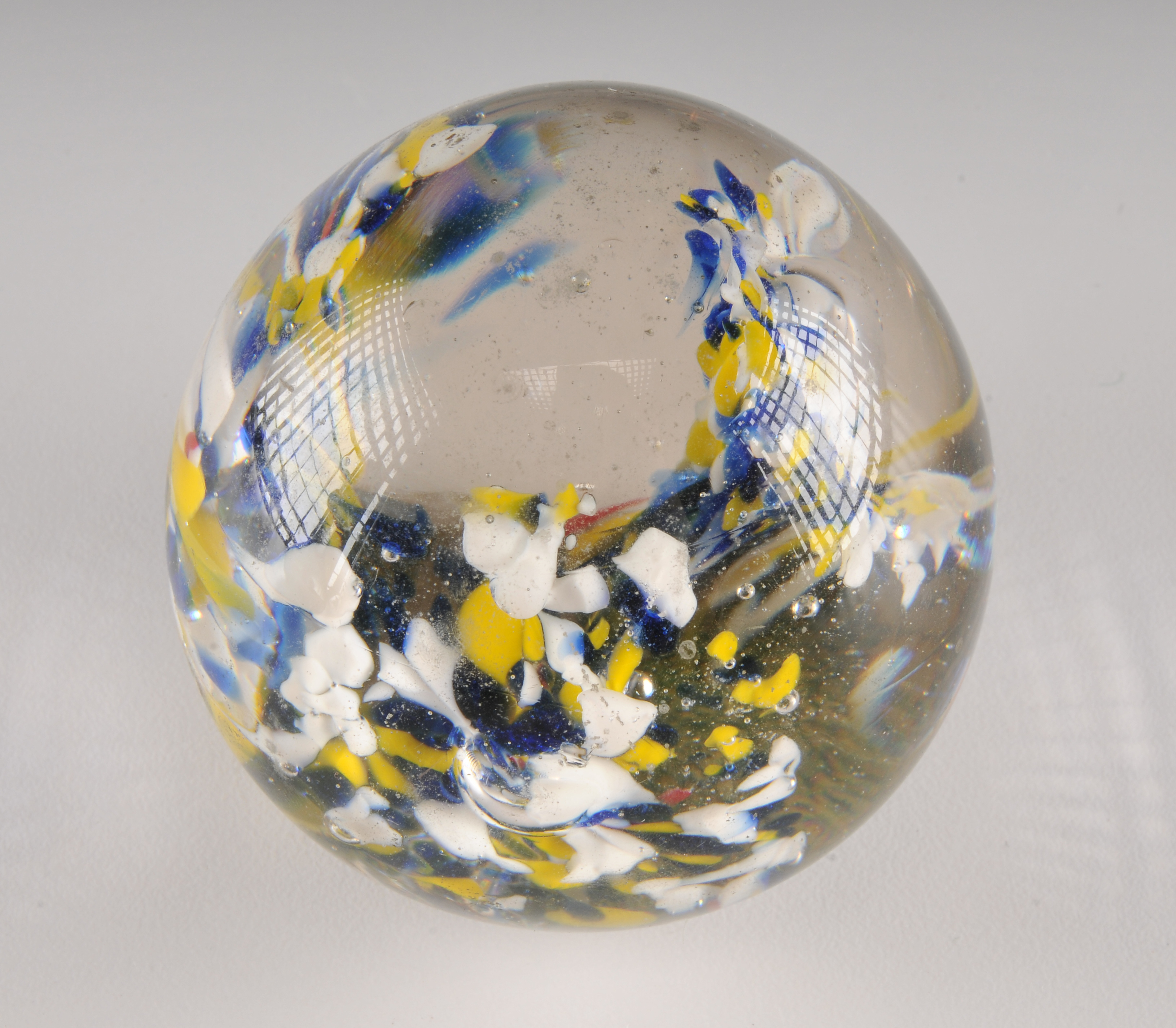 Trio of Colorful Paperweights