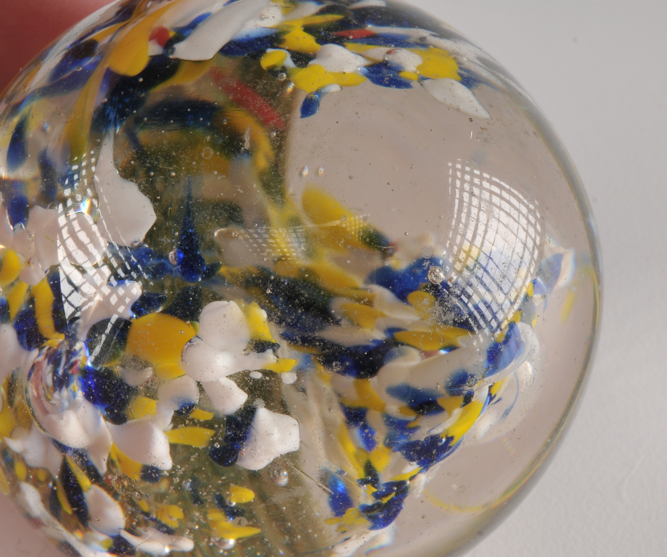 Trio of Colorful Paperweights