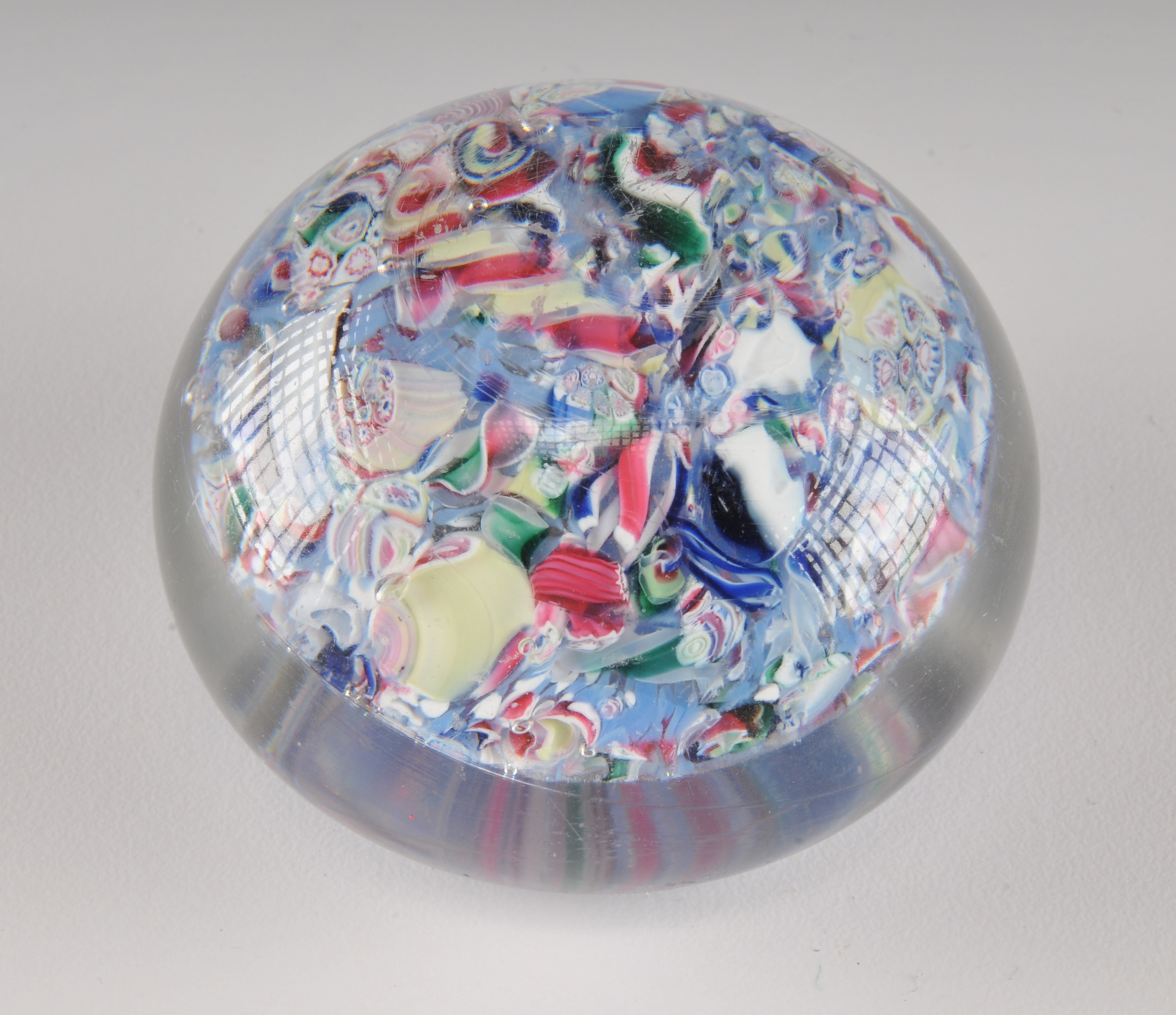 Trio of Colorful Paperweights