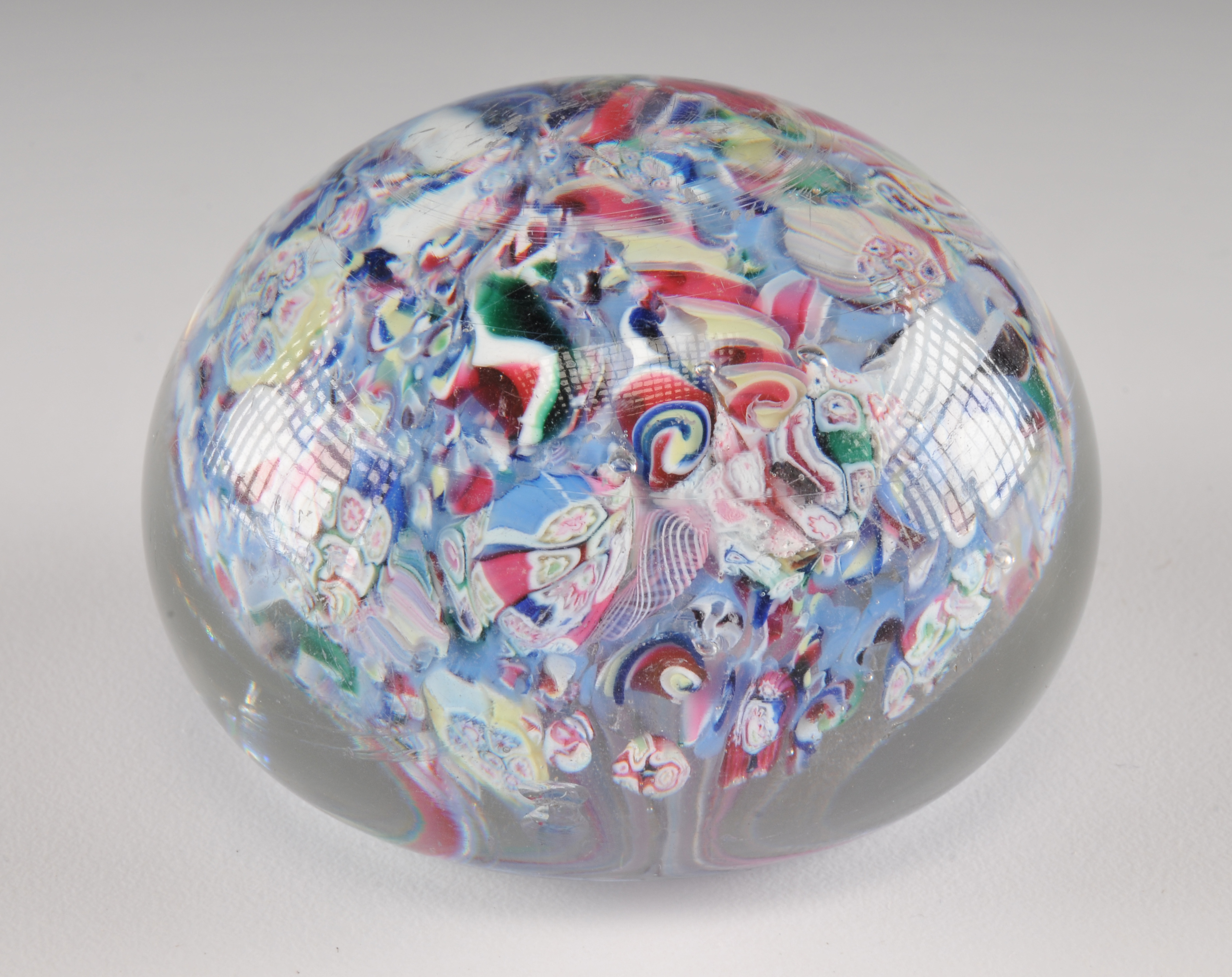 Trio of Colorful Paperweights