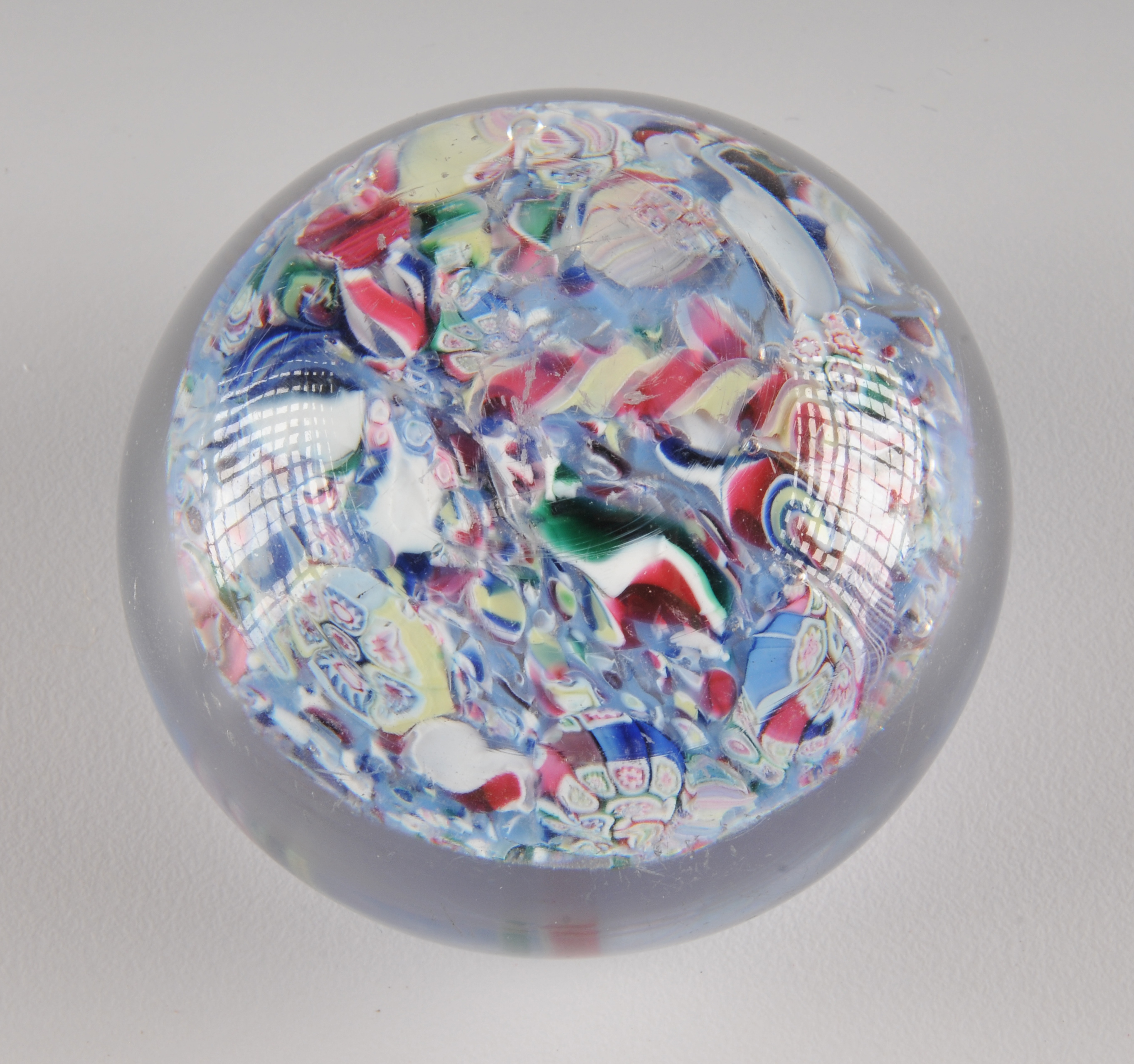 Trio of Colorful Paperweights