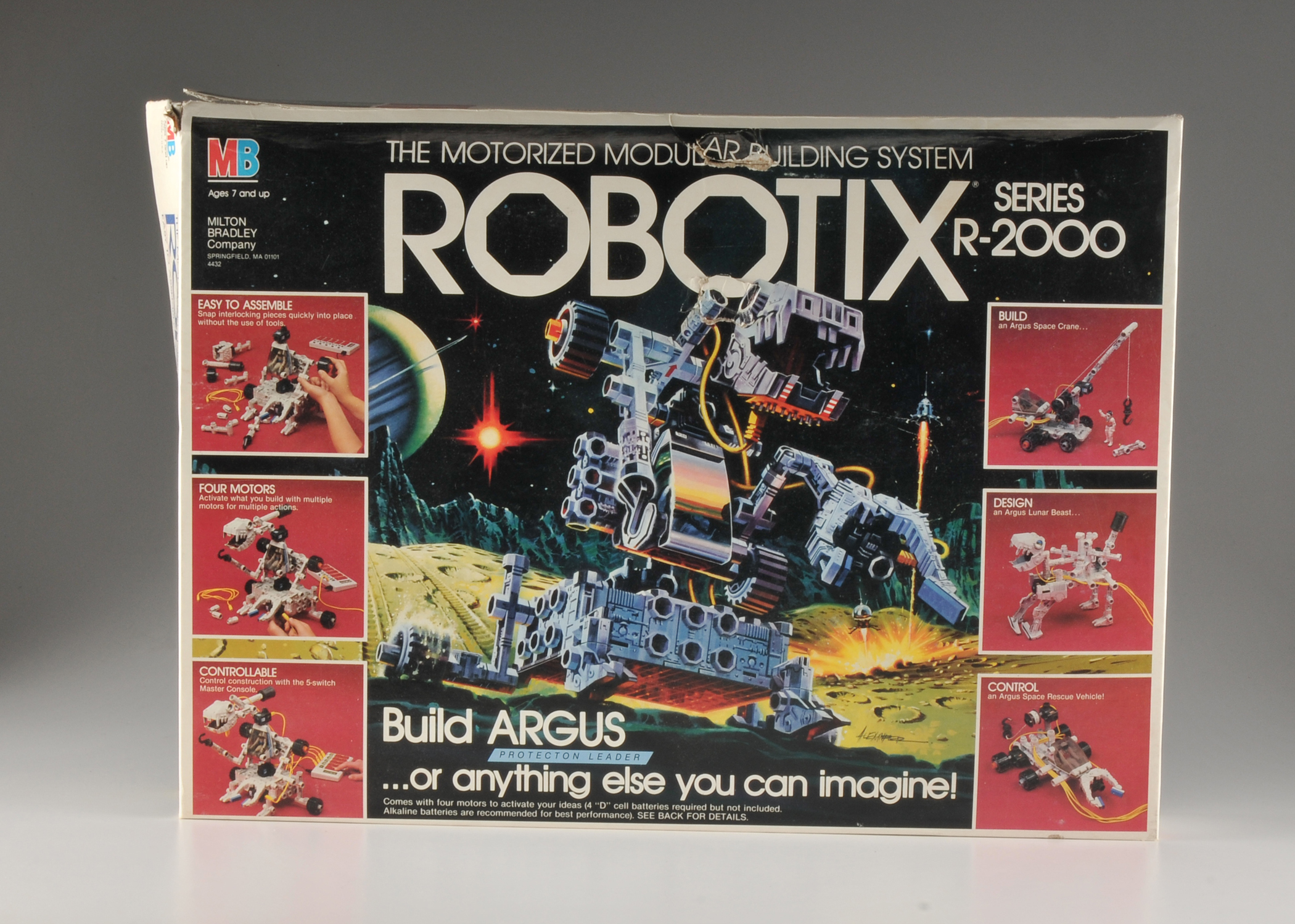 Robotic Modular Building System. 1980's