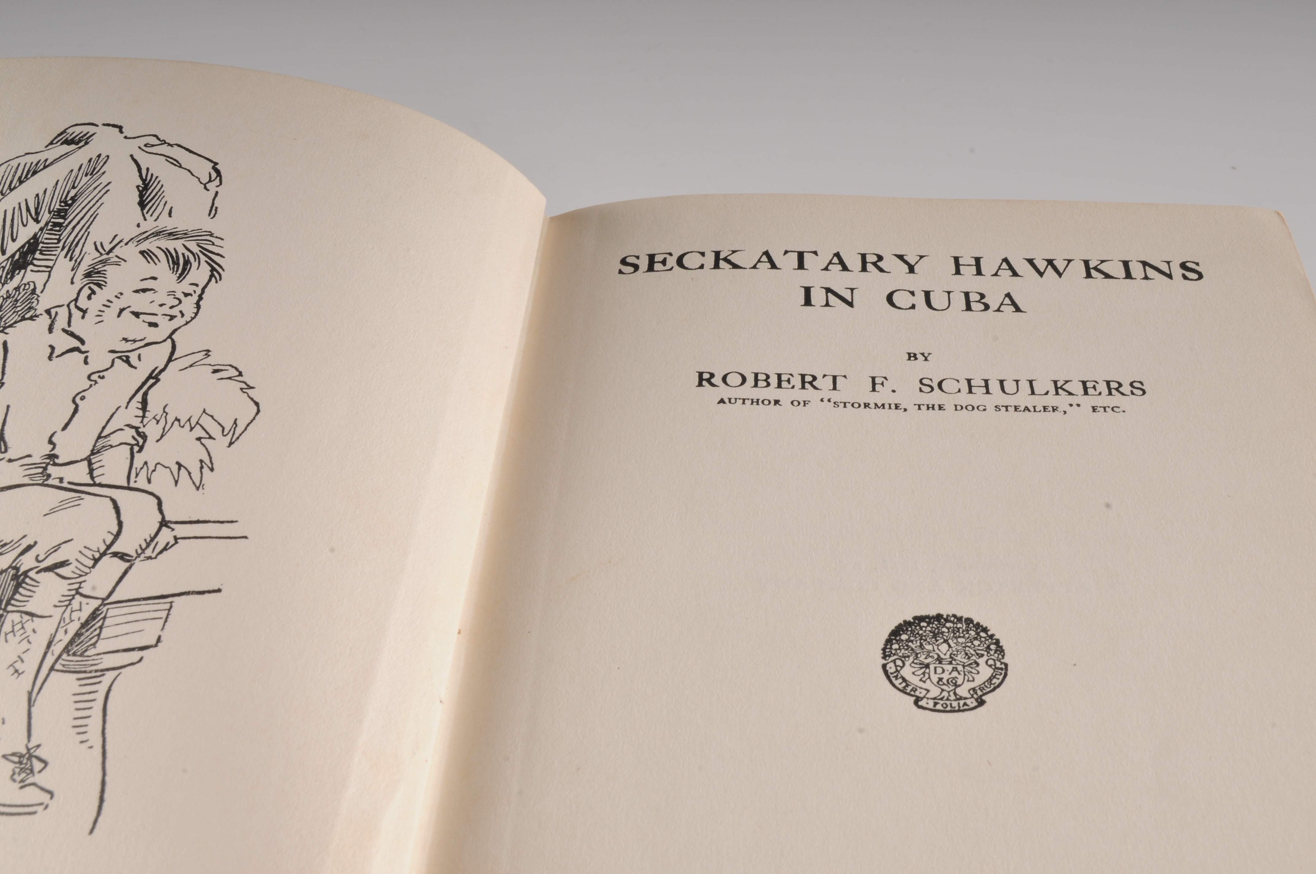 C.1926, 5 Children Books by Seckatary Hawkins