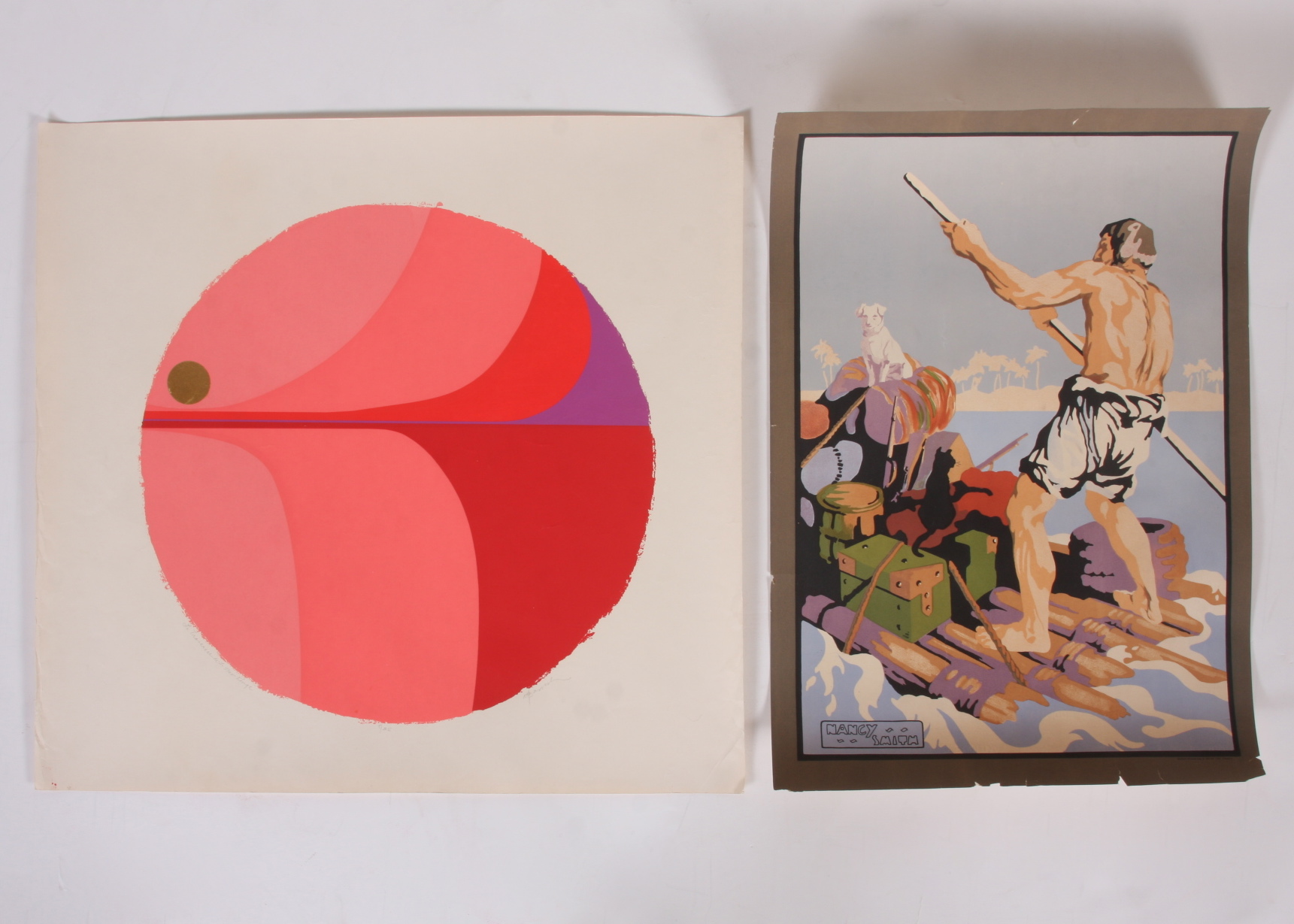 Pair of Incredible Original Prints