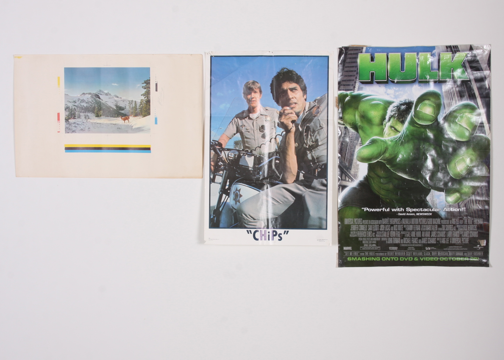 Grouping of Three Posters