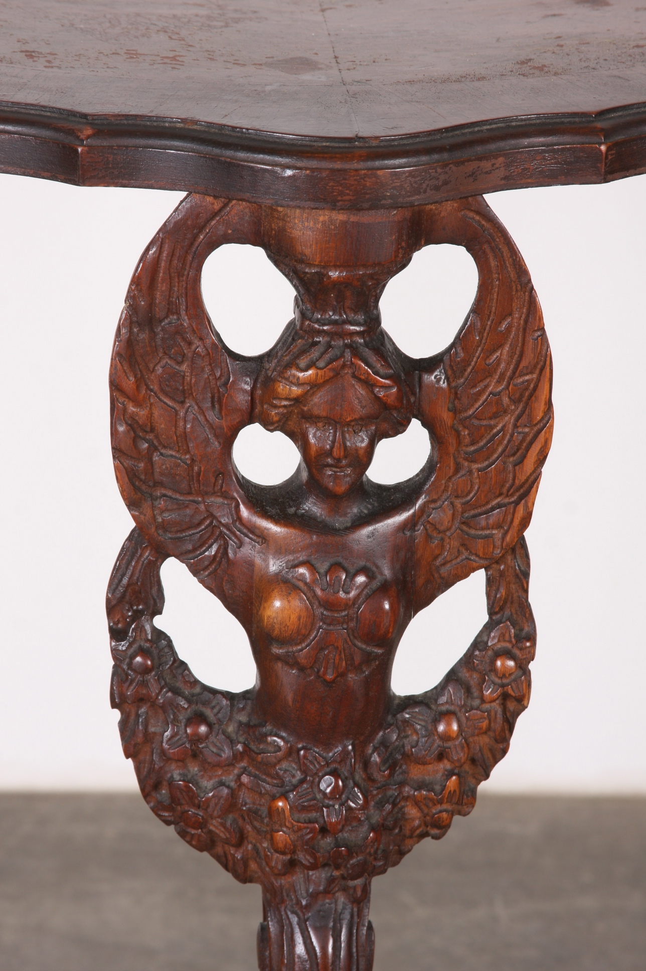 Antique Wall Console Table or Chair Side Table