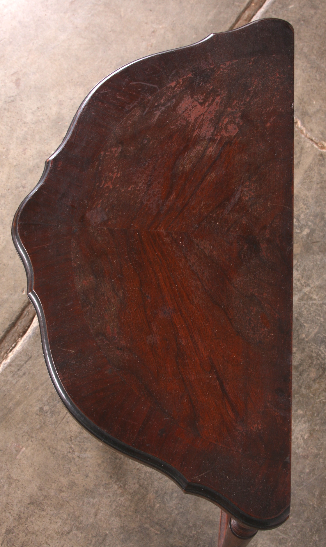 Antique Wall Console Table or Chair Side Table