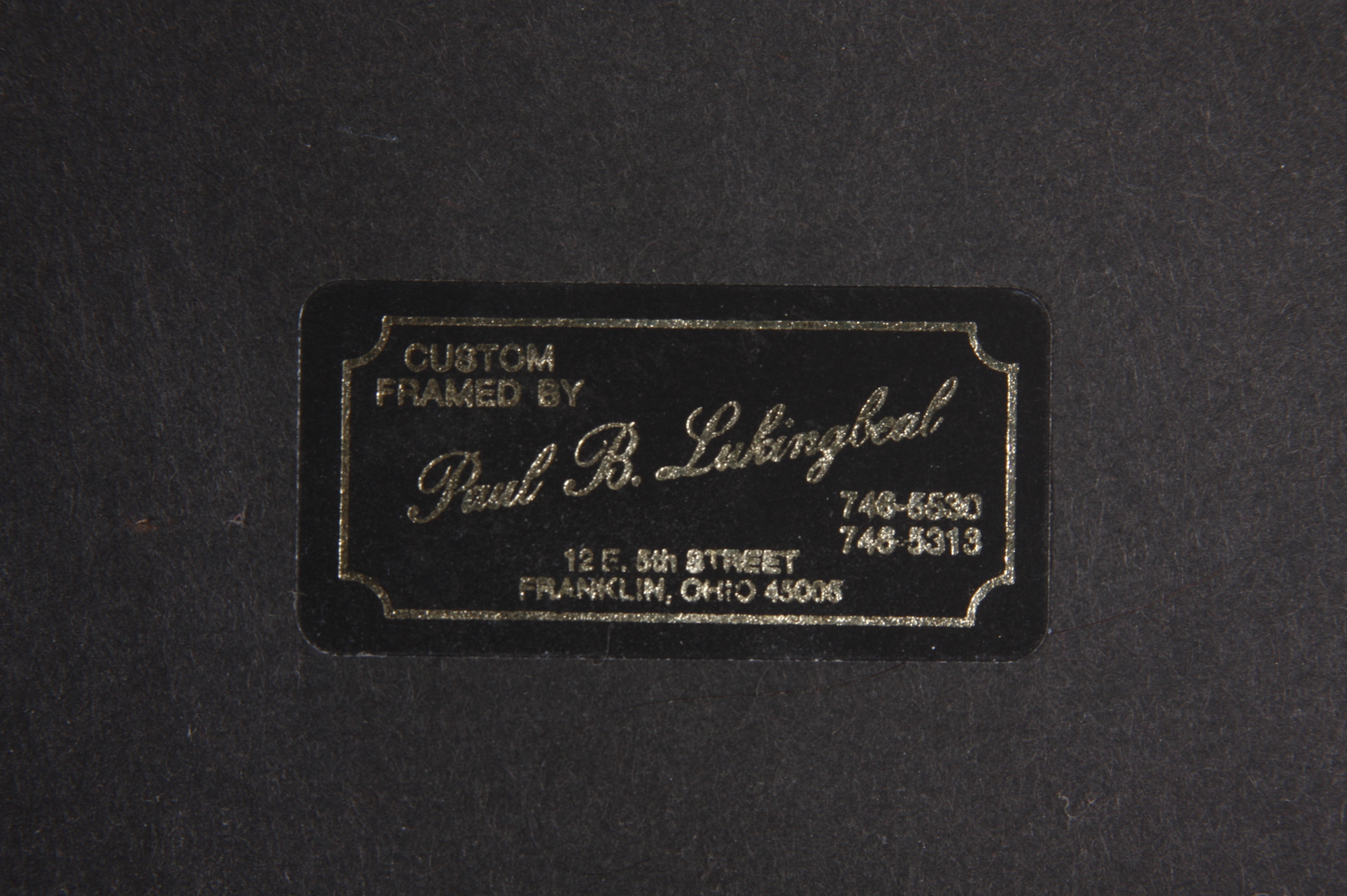 Pair of Framed Prints