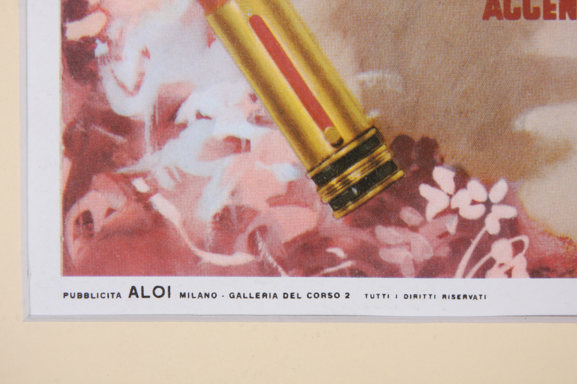Rossetto Paglieri 1951 Lipstick Advertisemtn