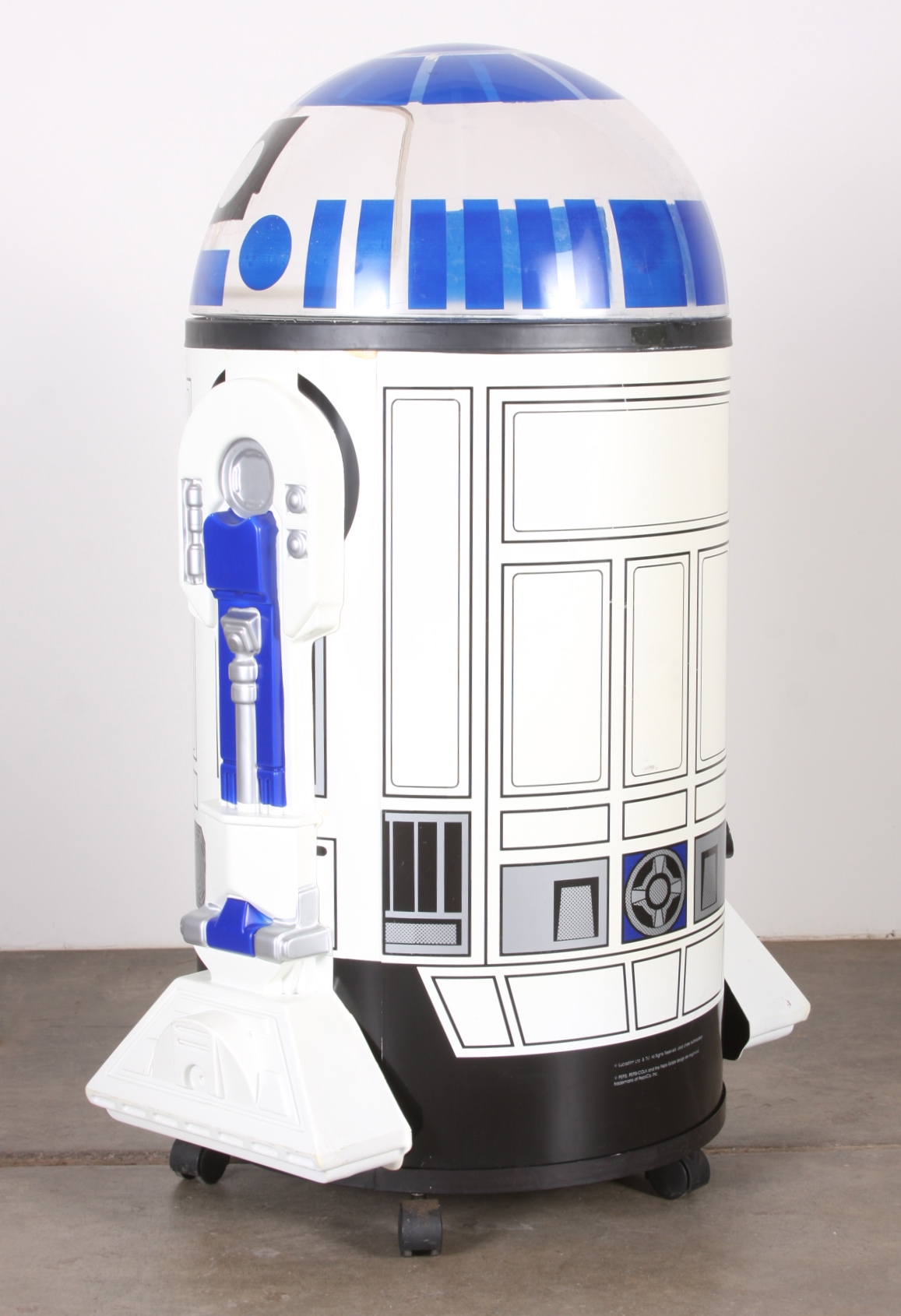 R2D2 Iceman Cooler Point Of Sale Pepsi Display Unit