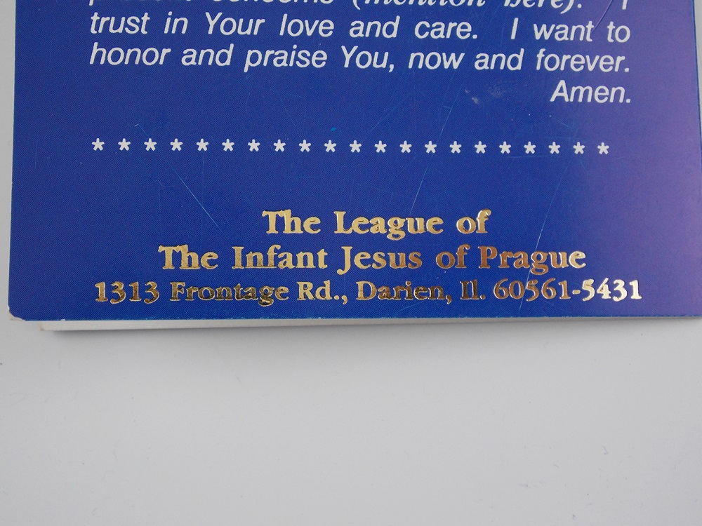 The Infant Jesus of Prague
