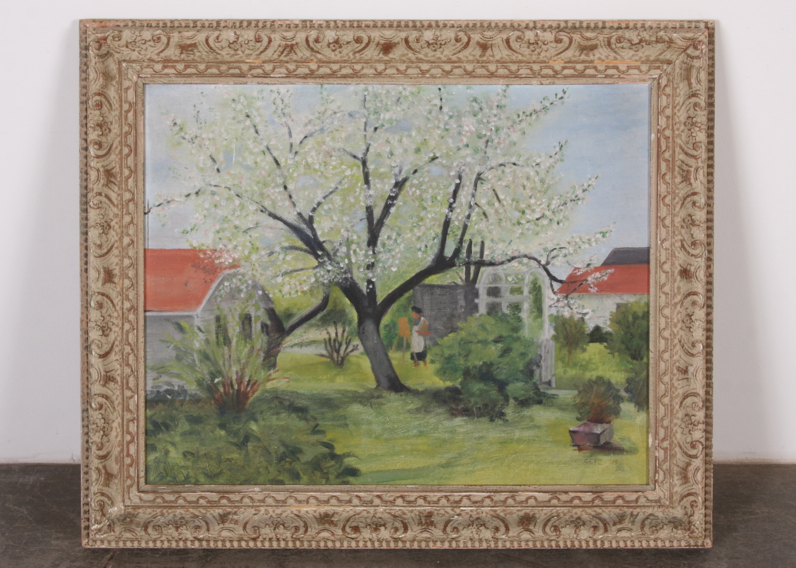 Original Dorothy Getz Oil on Canvas Painting