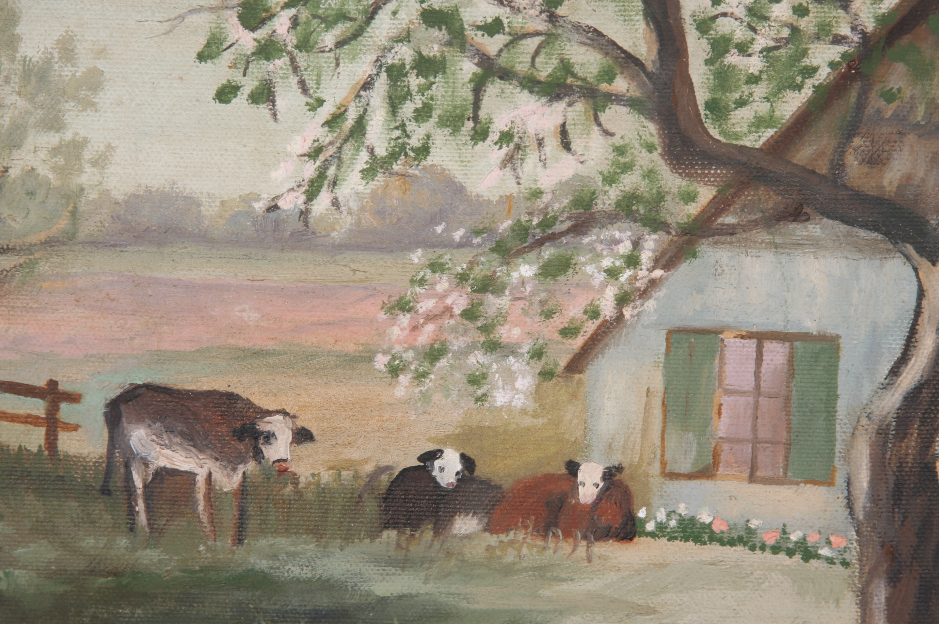 Original H.L. Muncie Oil on Canvas Painting